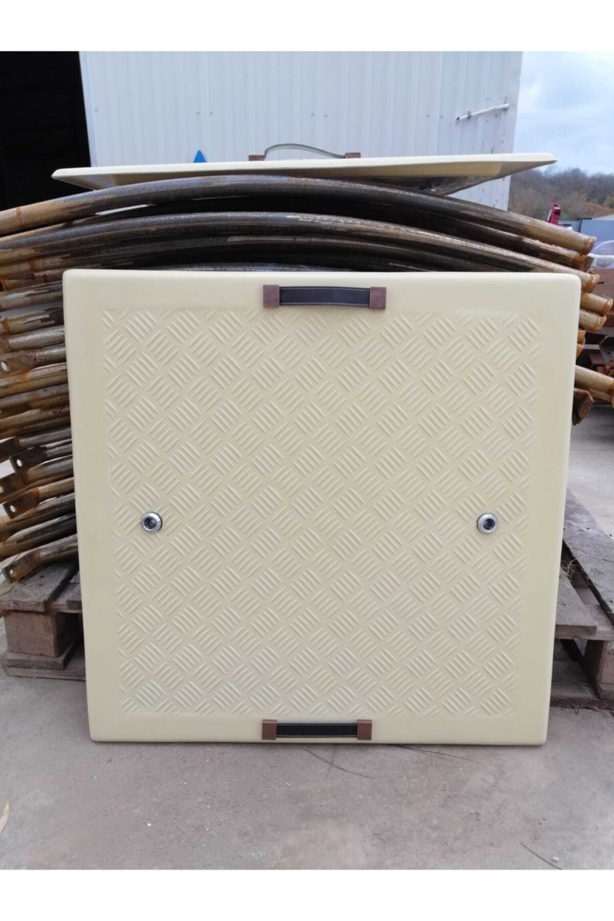 SERSAN Polyester Makine Dairesi Kapagi 80x80