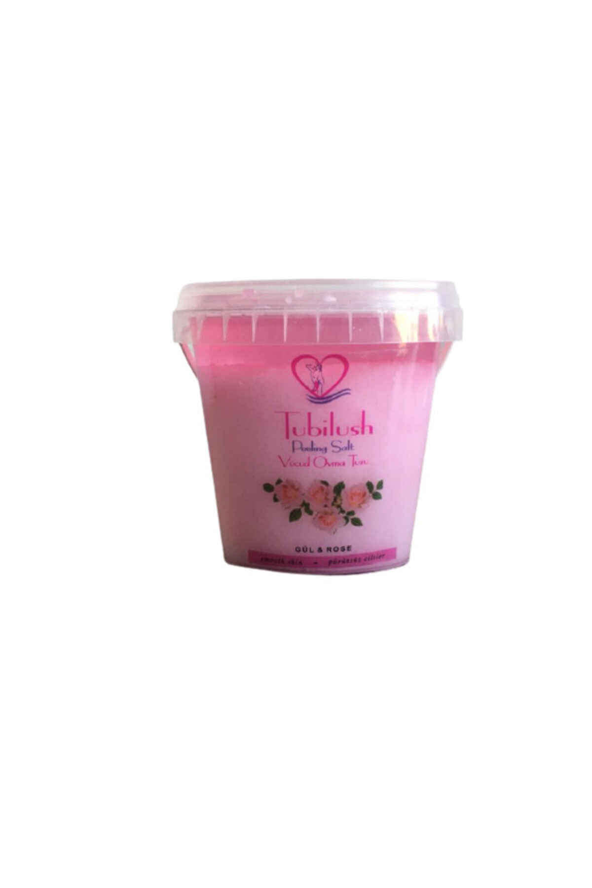 TUBILUSH Peeling Salt / Gül Özlü Vücut Ovma Tuzu (700 Gr)