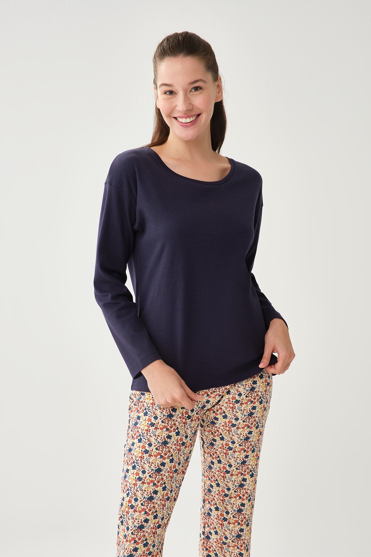Dagi Lacivert Pijama Üst