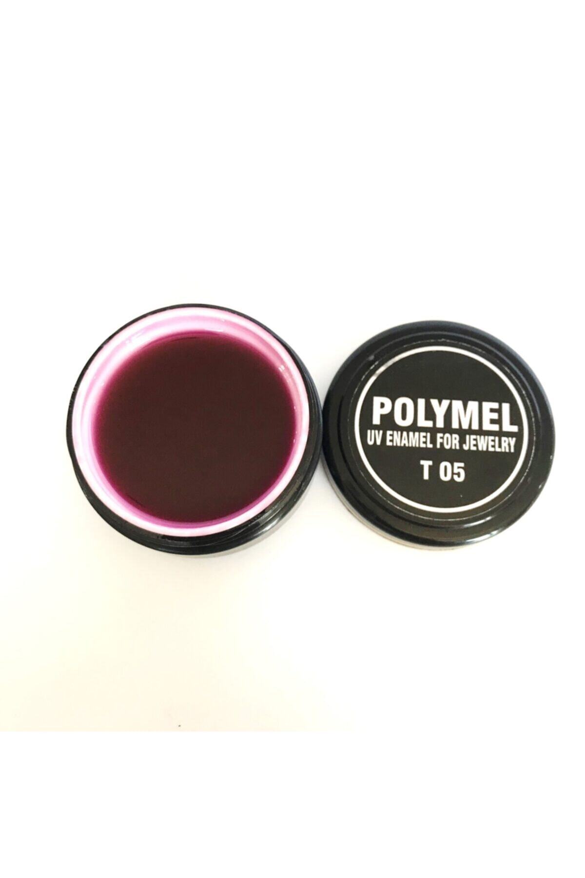 POLYMEL Kuyumculuk Için Soğuk Uv Mine - Şeffaf Koyu Pembe 20 Gr