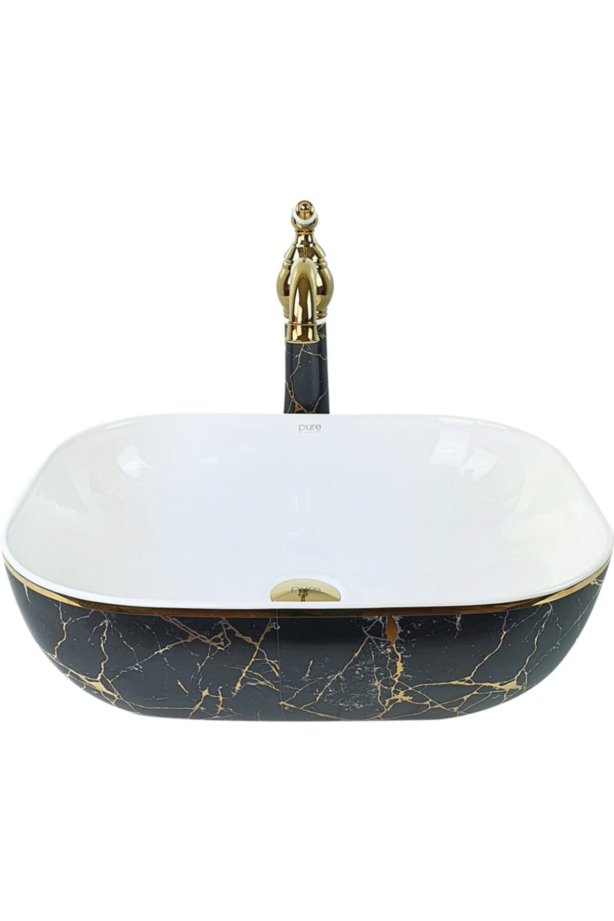 Pure Concept Pure Galaksi Gold Çanak Lavabo