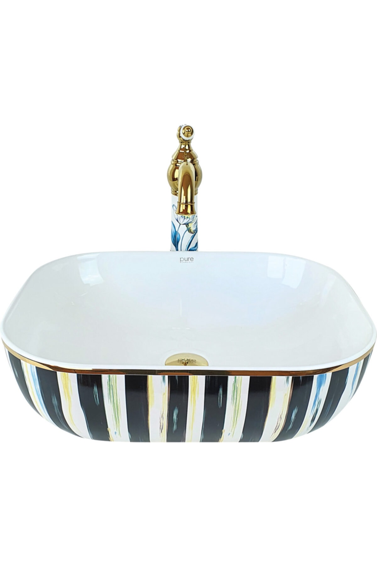 Pure Concept Pure Stripe Tezgah Üstü Çanak Lavabo