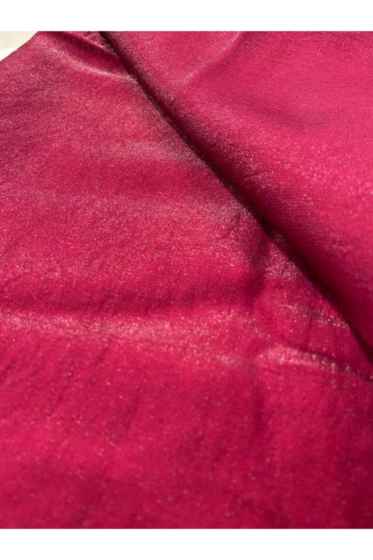 Nur Tuhafiye Simli Ipek Keten Parça Kuamş 150x160