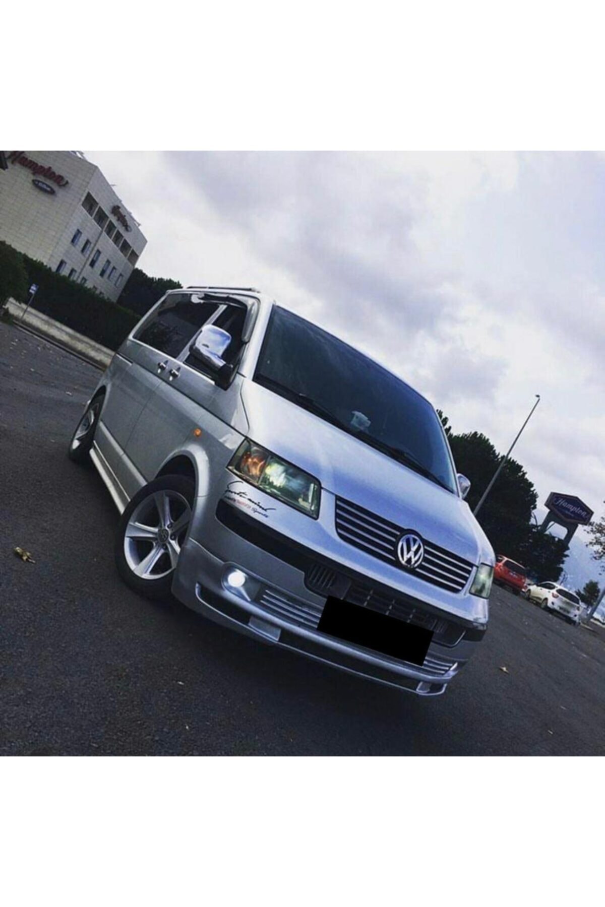 smartspoyler Vw Volkswagen Transporter T5 Ön Tampon Eki Astarlı