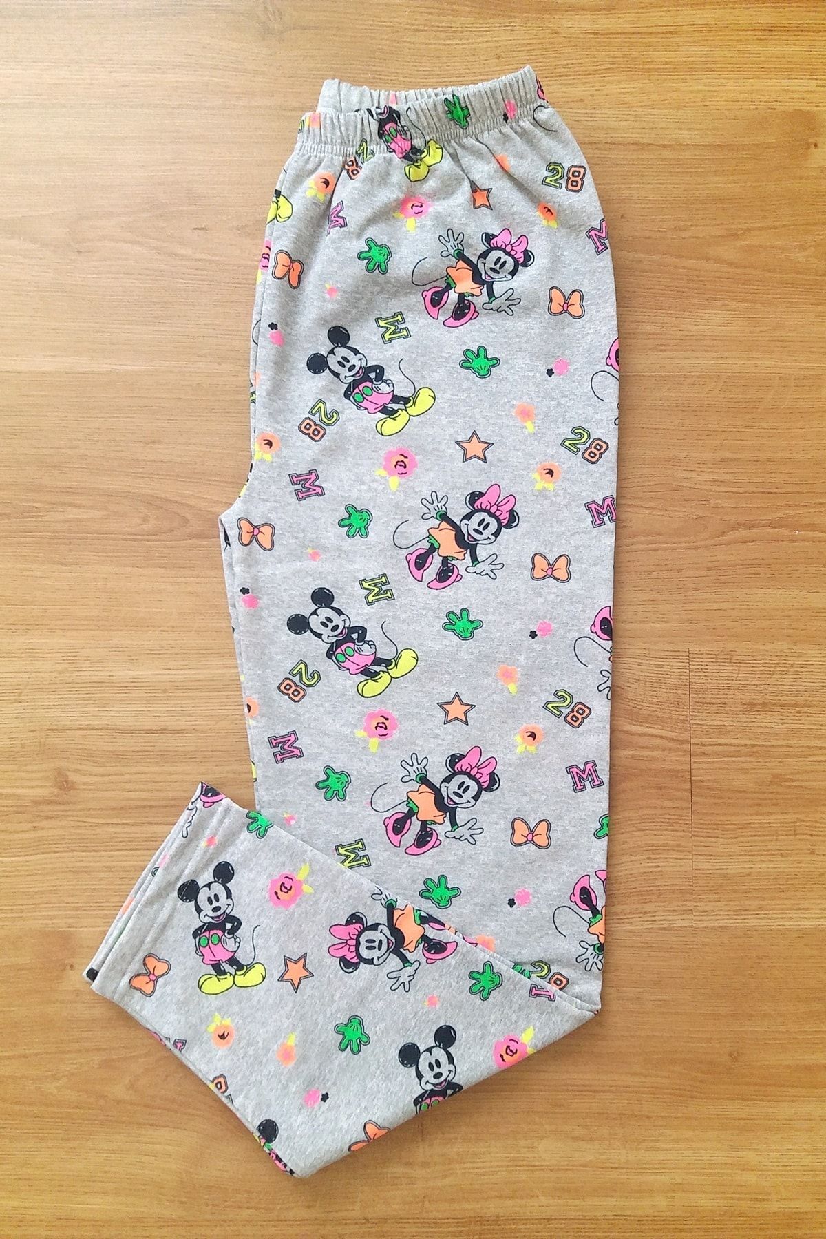 BERA TEKSTİL Kadın Pamuklu Desenli Penye Pijama