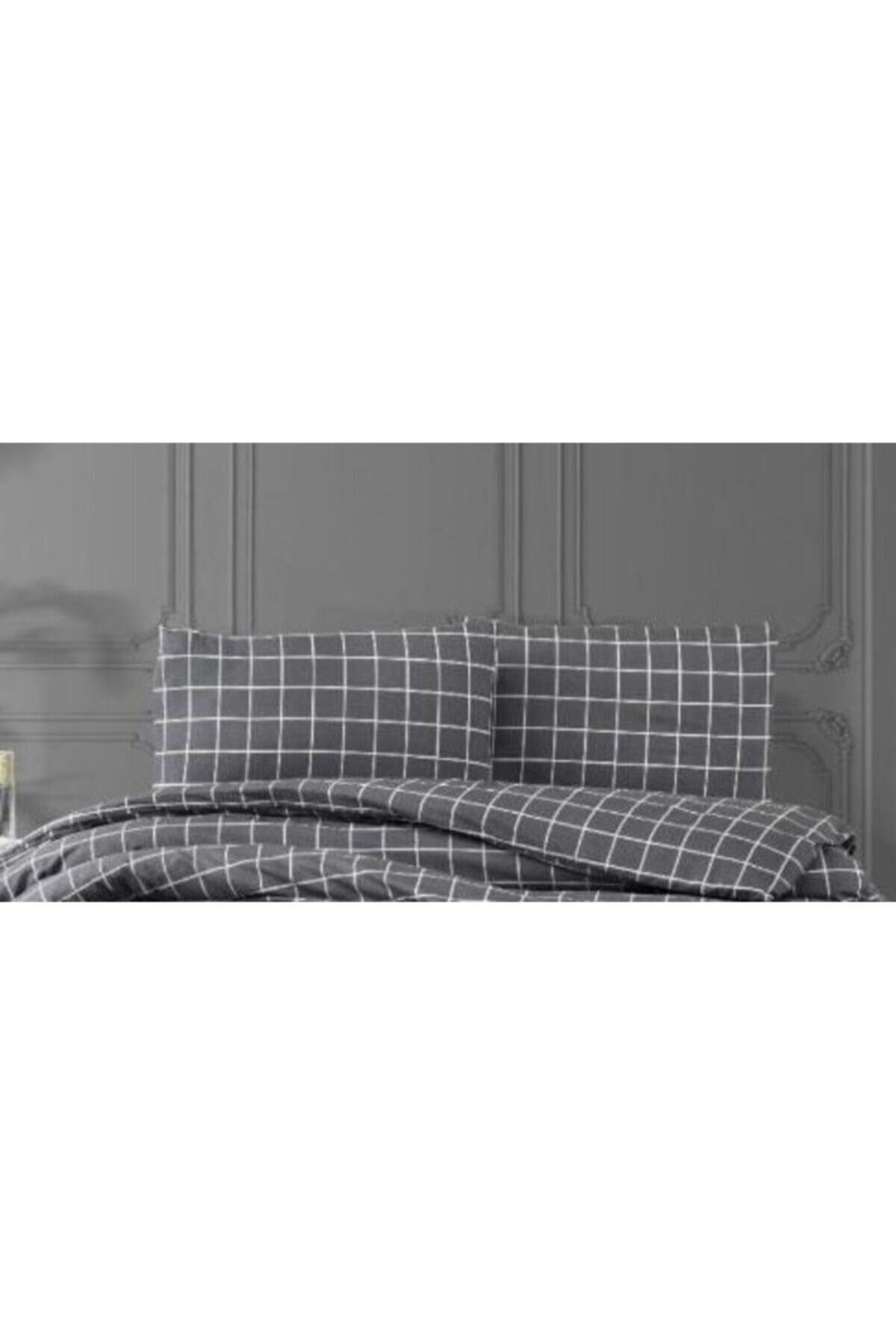 üntaş Life Serisi Minikaro Füme 50x70 Fermuarlı Yastık Kılıfı 1 Adet Ecminikaro4