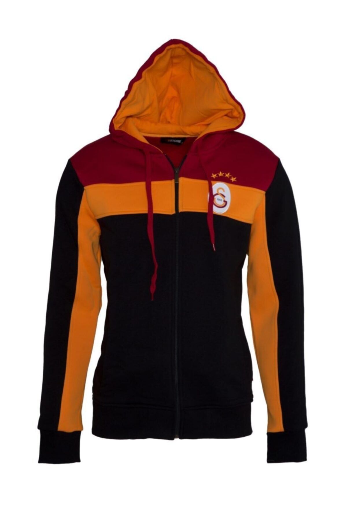 Galatasaray Sweatshirt Ceket Siyah