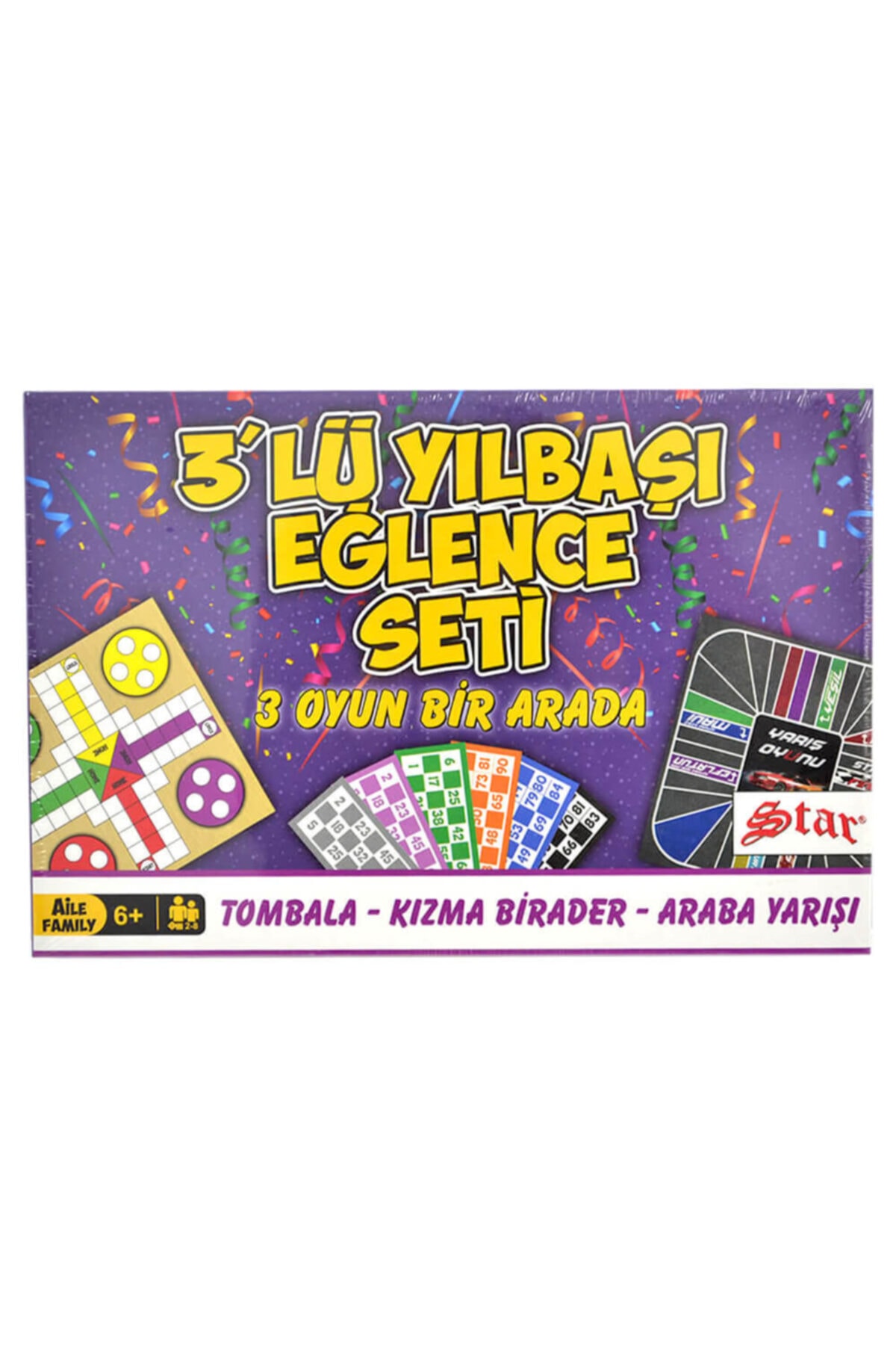 Star Yayınevi Star 1067321 Eğlence Seti 3 Lü