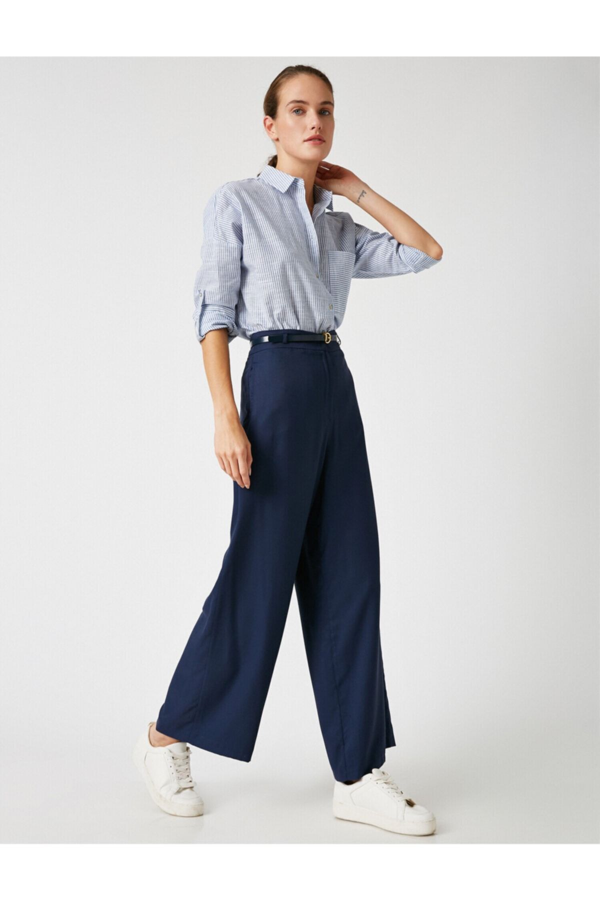 Koton Kadın Lacivert Jeans 1KAK48571CW