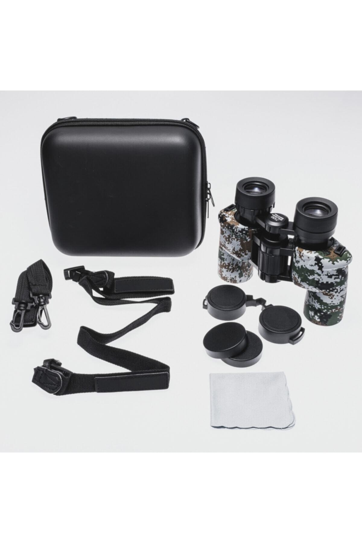 Nikula 7x30 Profesyonel Su Geçirmez El Dürbünü 1000m/137m Kamuflaj