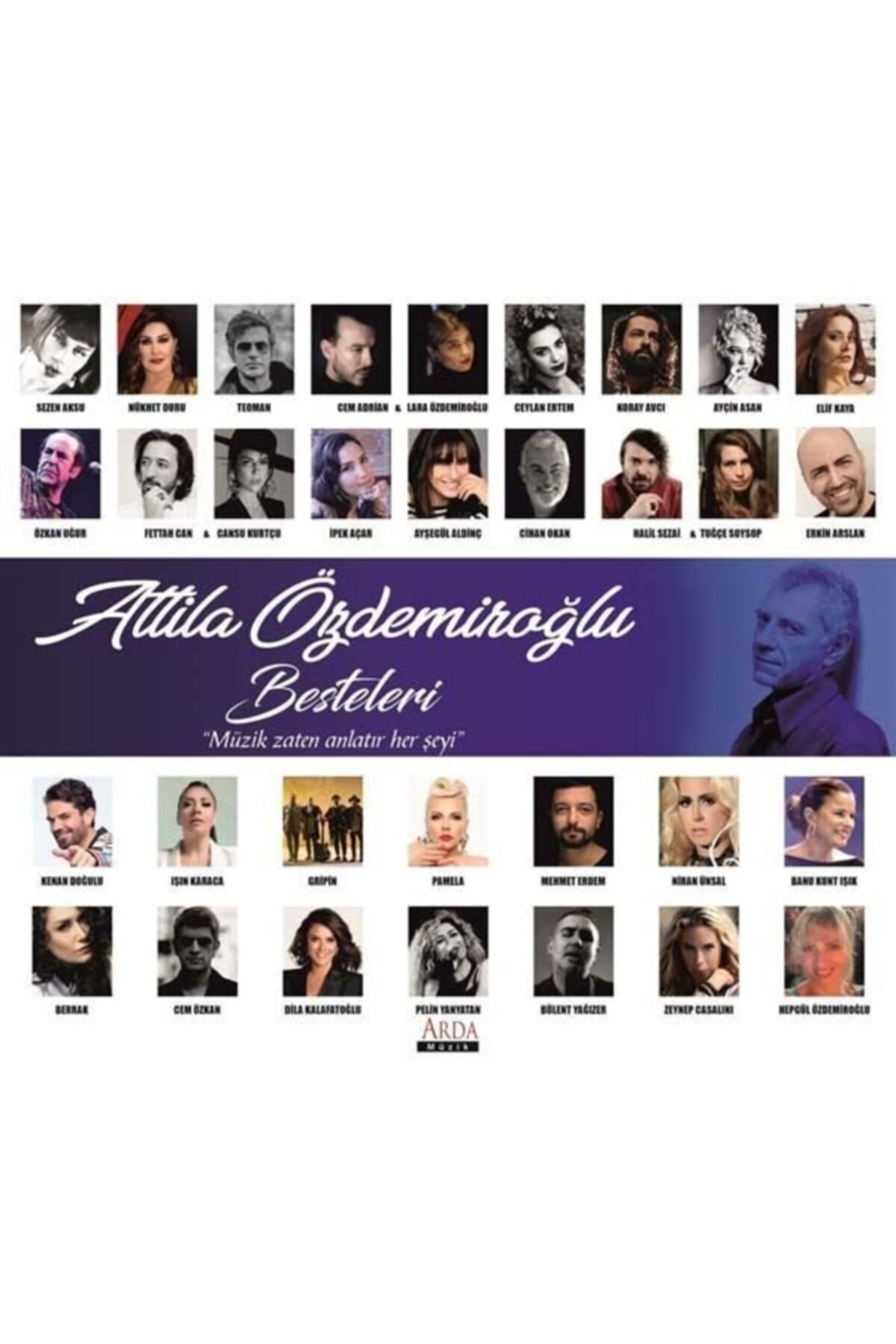 Arda Müzik Attıla Özdemiroğlu Besteleri (2' Li Cd)
