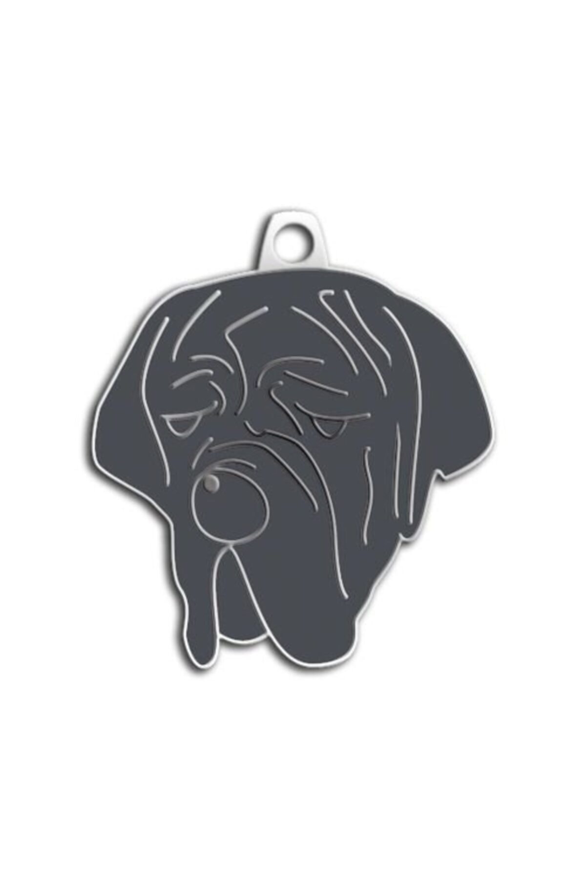 altın pati Napolitan Mastiff Köpek Künyesi
