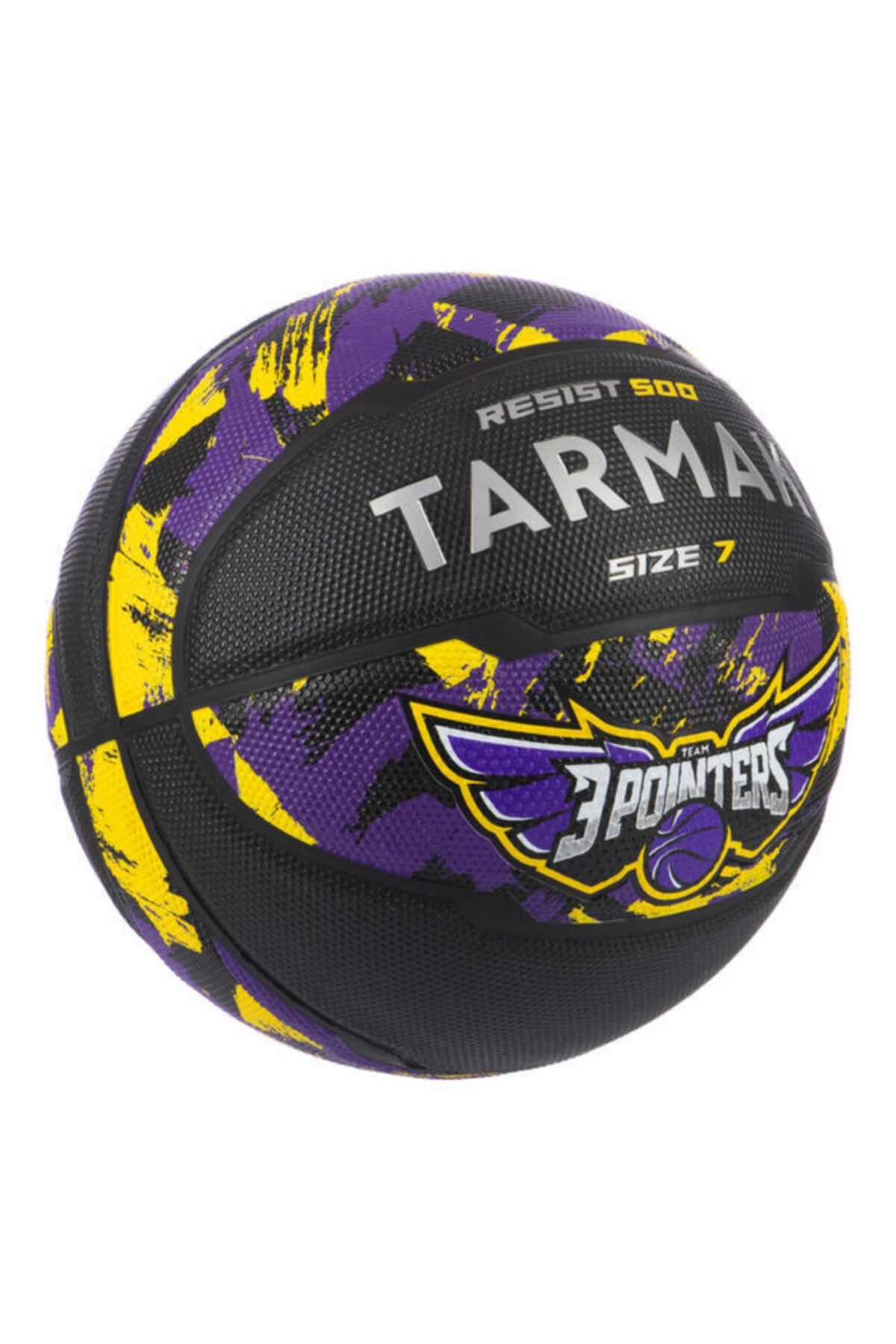 ADANESS Baketbol Topu/ 7 Numara/ Siyah-mor / Tarmak