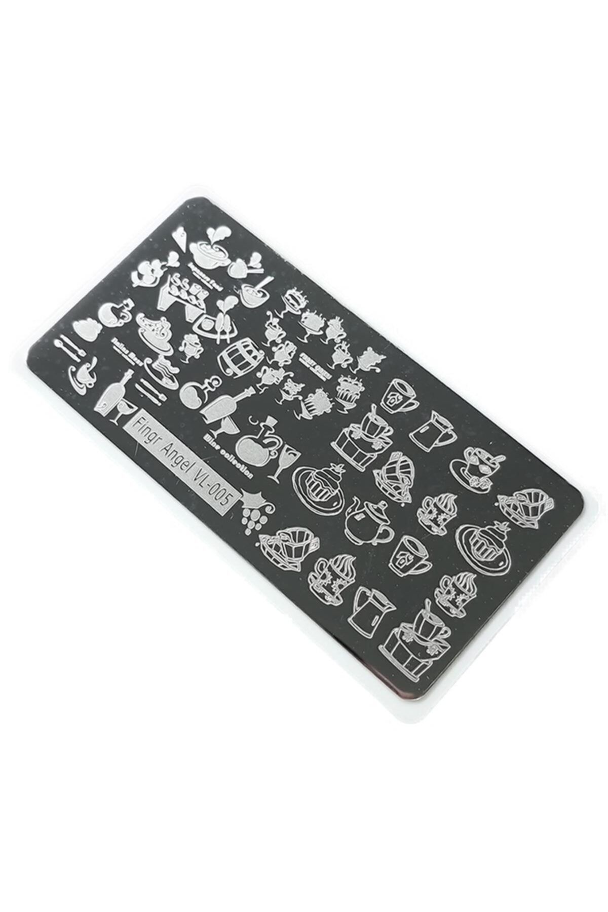 aba nails Nail Art Stamping Baskı Plakası Vl05