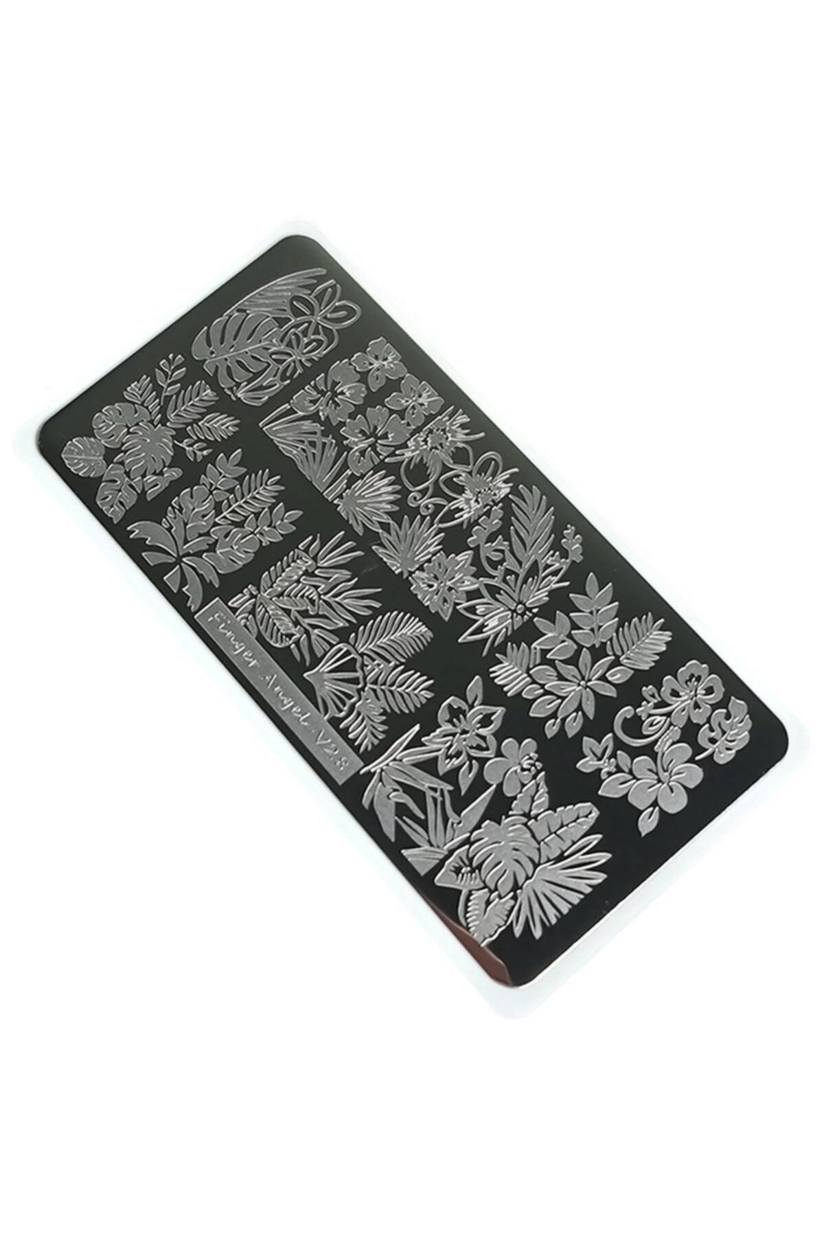 aba nails Nail Art Stamping Baskı Plakası Vv28