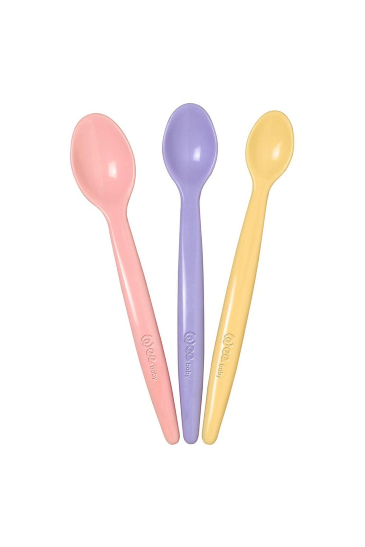 Wee Baby Pembe 3’lü Set Mama Kaşığı