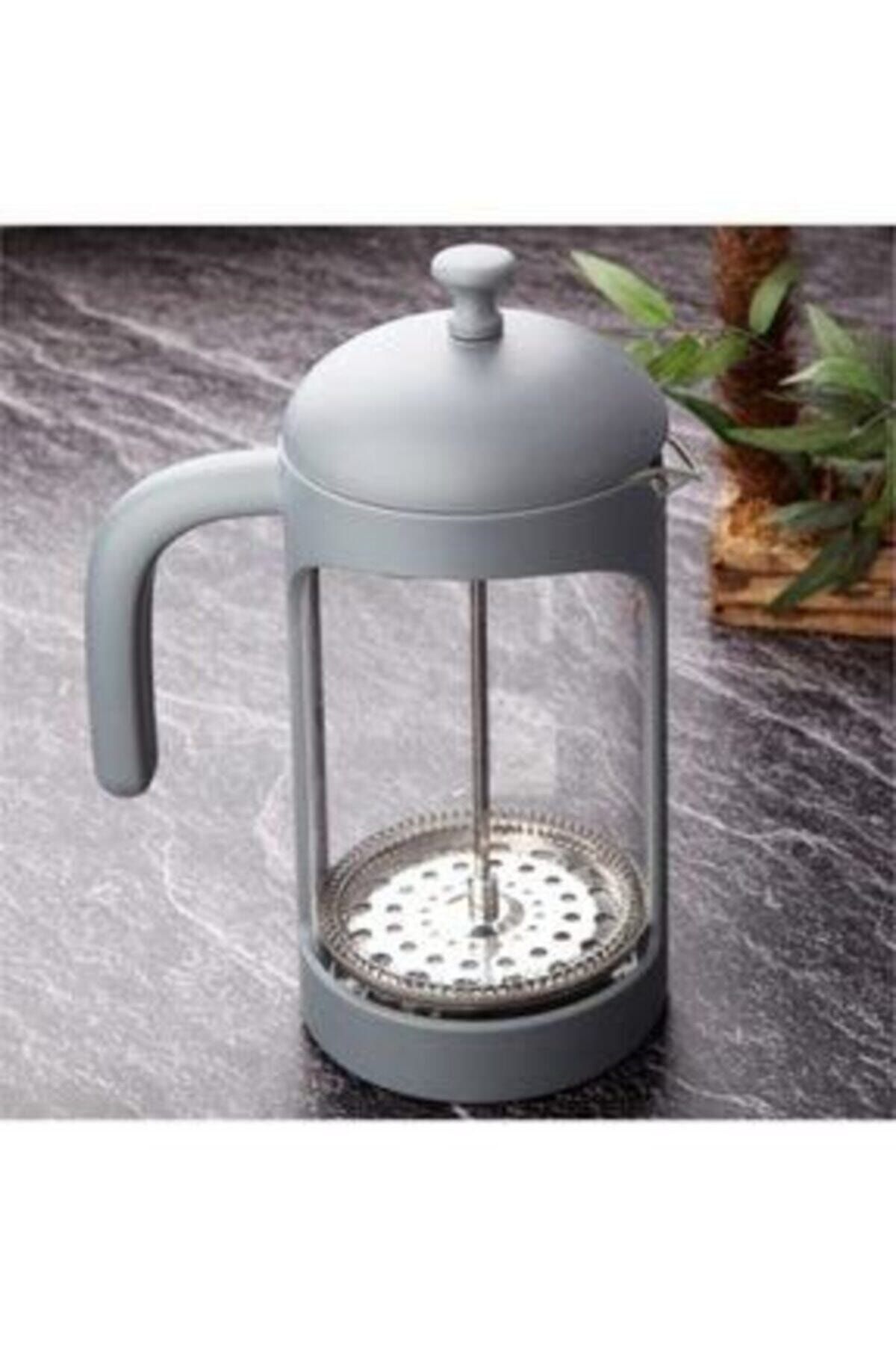 Tohana French Press 1000ml - Mat Grı