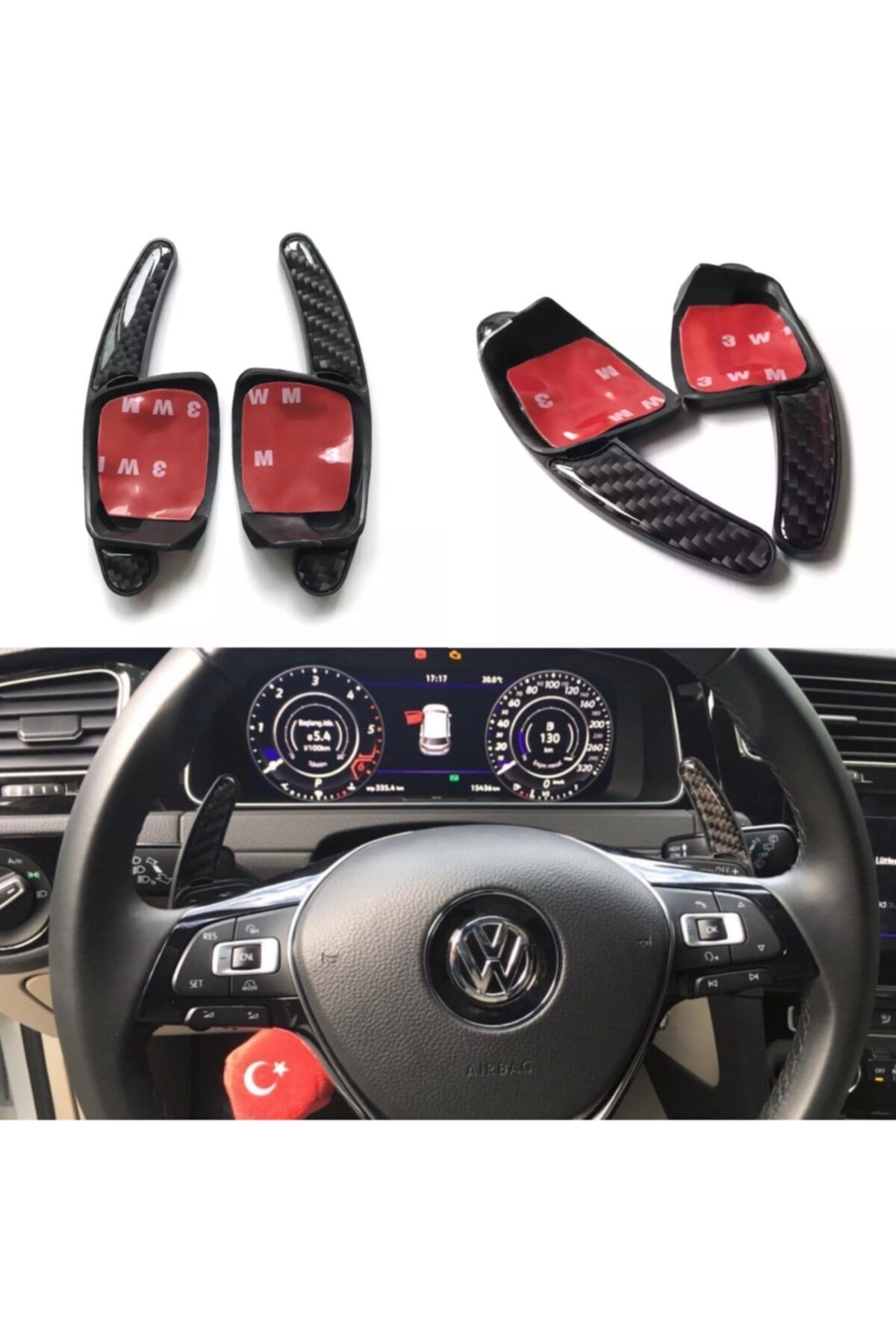 vagmarket Golf 7/7.5 Karbon F1 Kulakcıkları Uyumlu