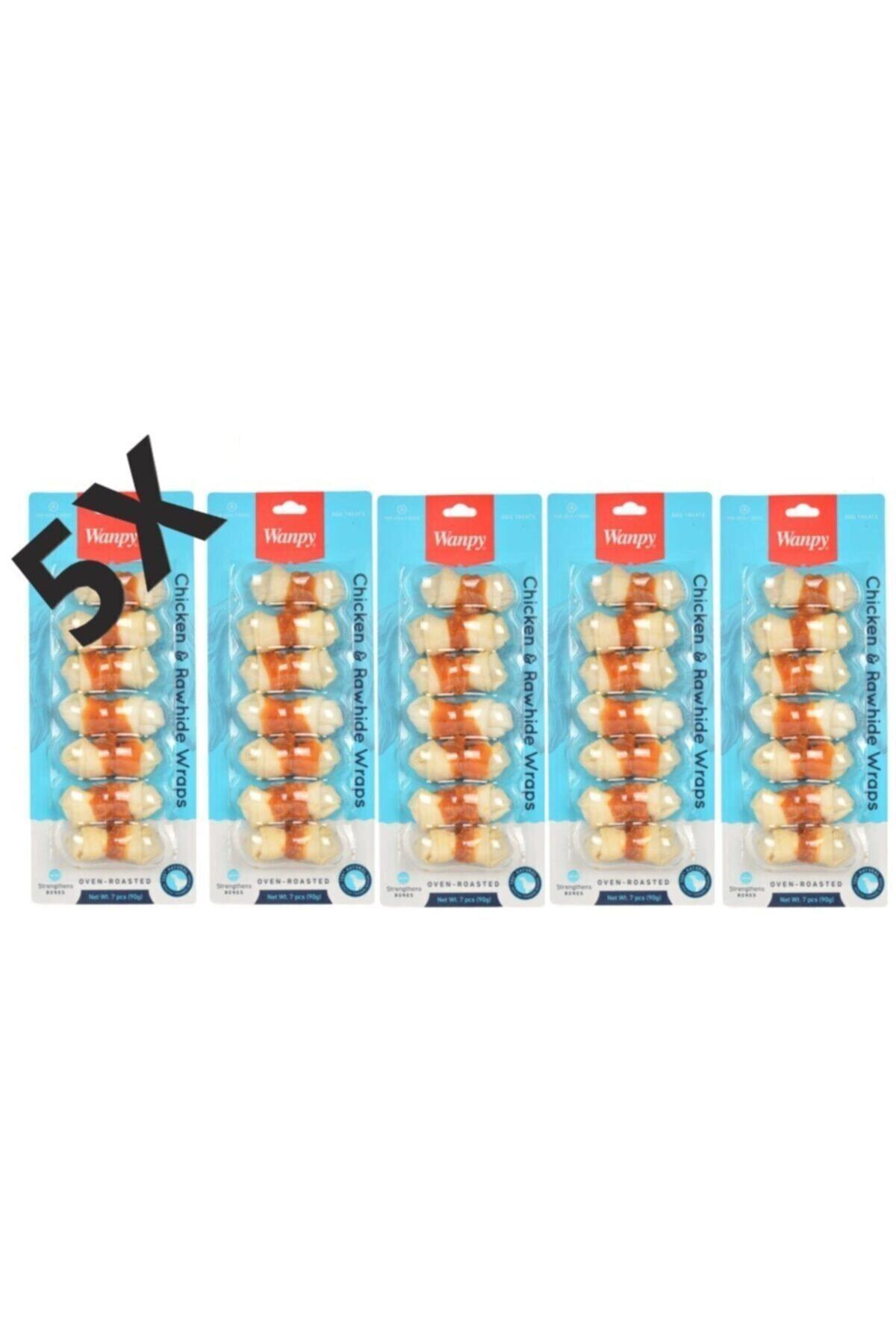 Wanpy Tavuk Sargılı Köpek Ödülü 90 Gr. X 5 Adet