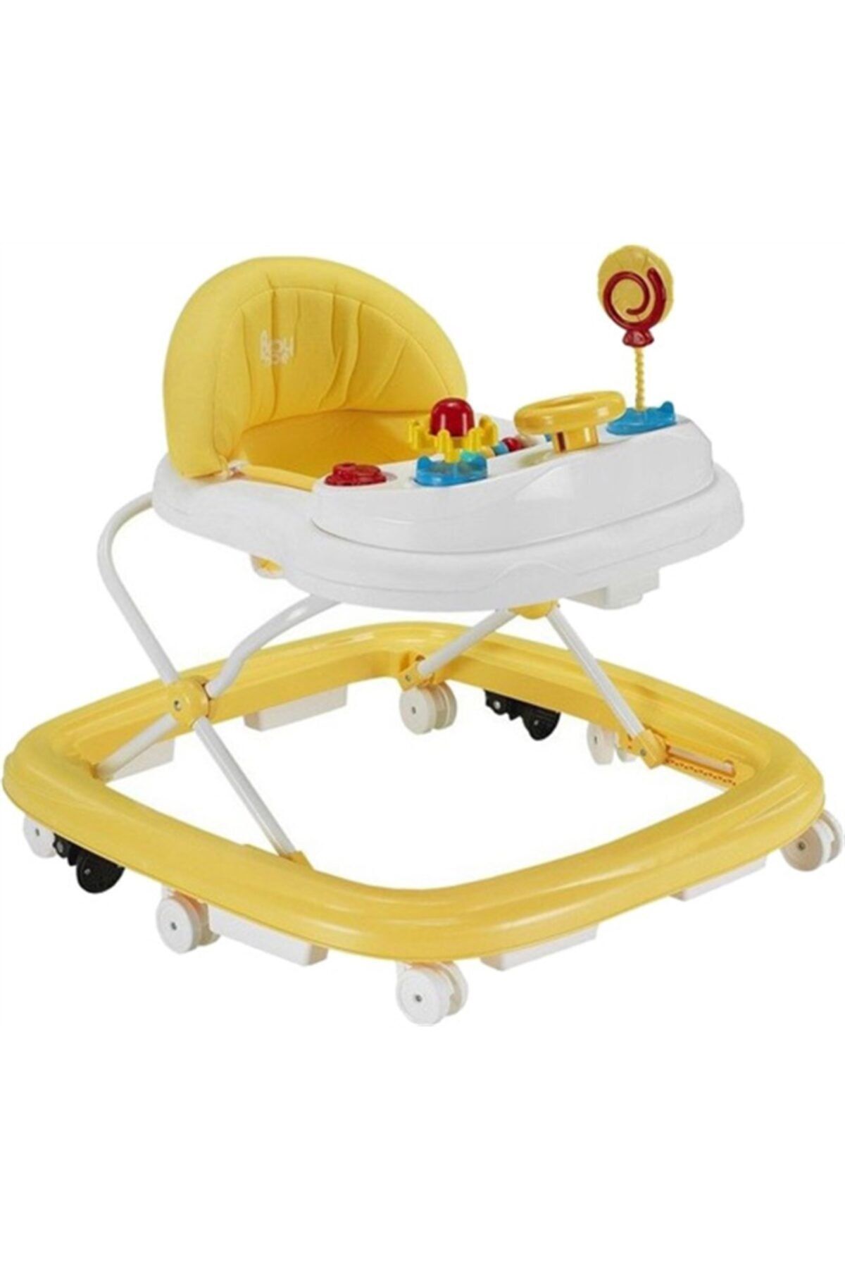 AnneBebe 217- Babyhope Lüks Oyuncaklı Yürüteç Sarı