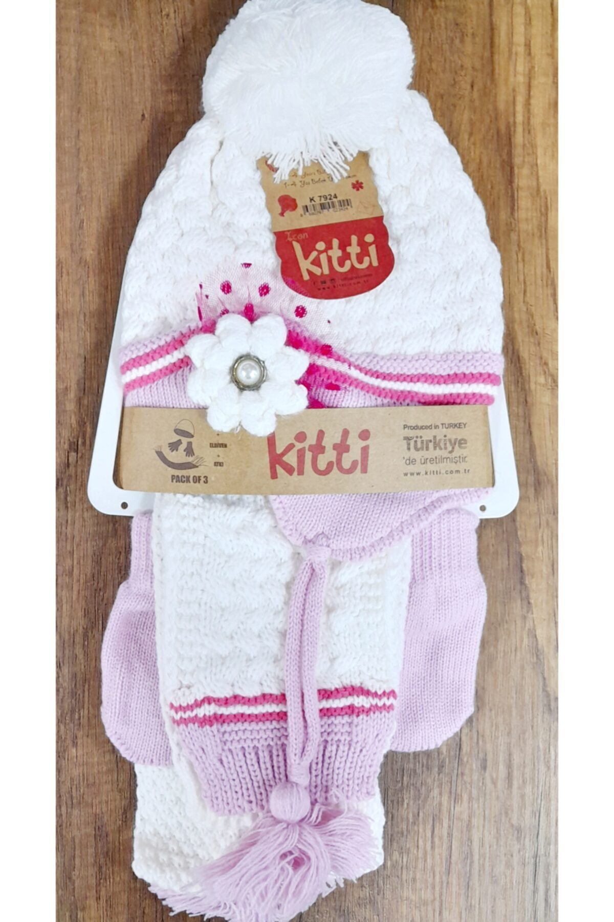 Kitti Kıtti Atkı Bere Takımı 1-4 Yaş