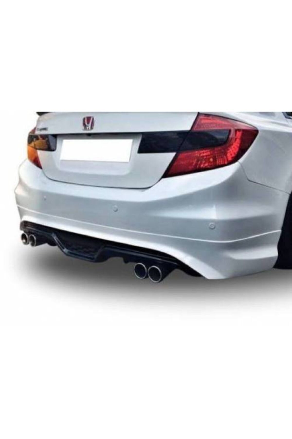 smartspoyler Honda Civic Fb7 Custom Arka Tampon Eki Astarlı