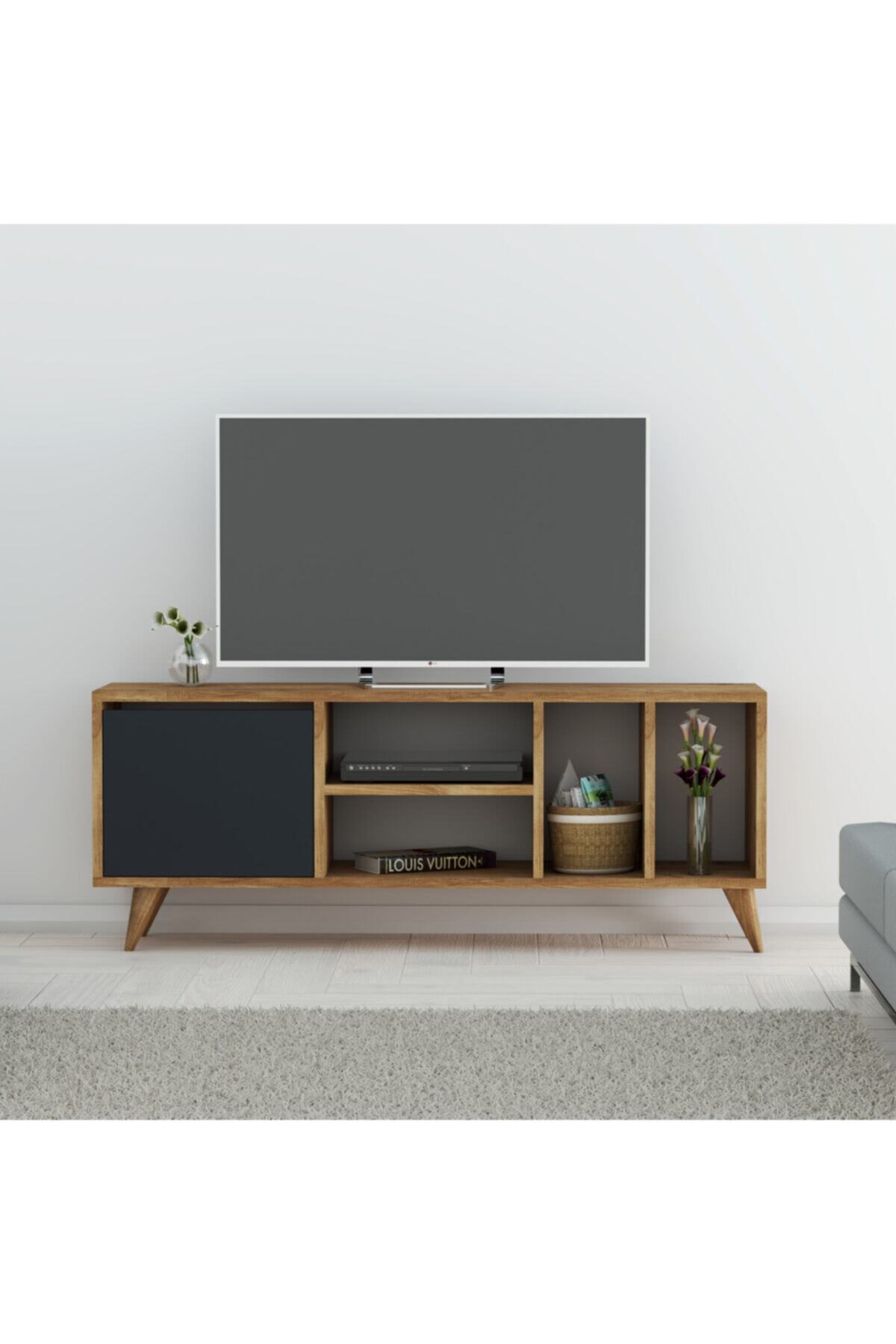 Serta Magne Tv Sehpası Kahverengi