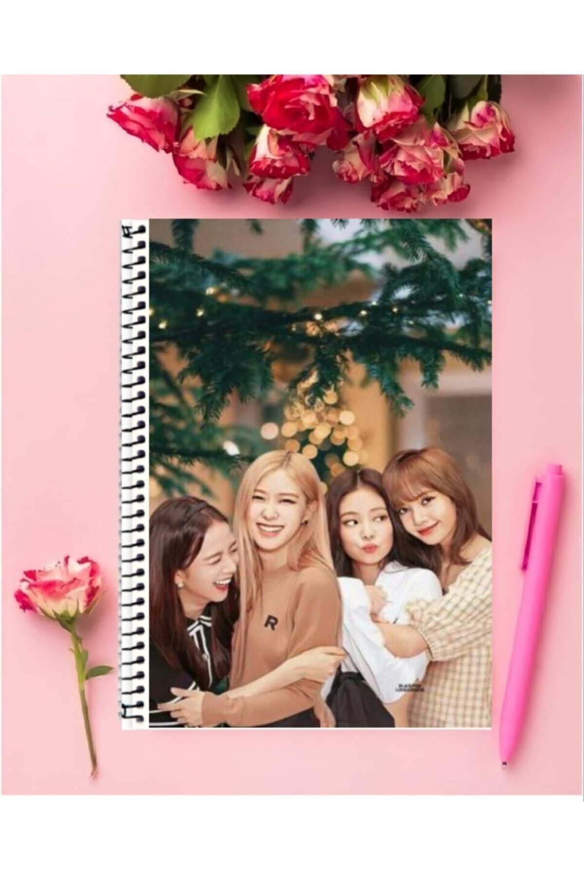 detayminant Blackpink Defter 1 Adet Özel Tasarım A5 Boyutu 15*21 Cm Telli Çizgili Defter