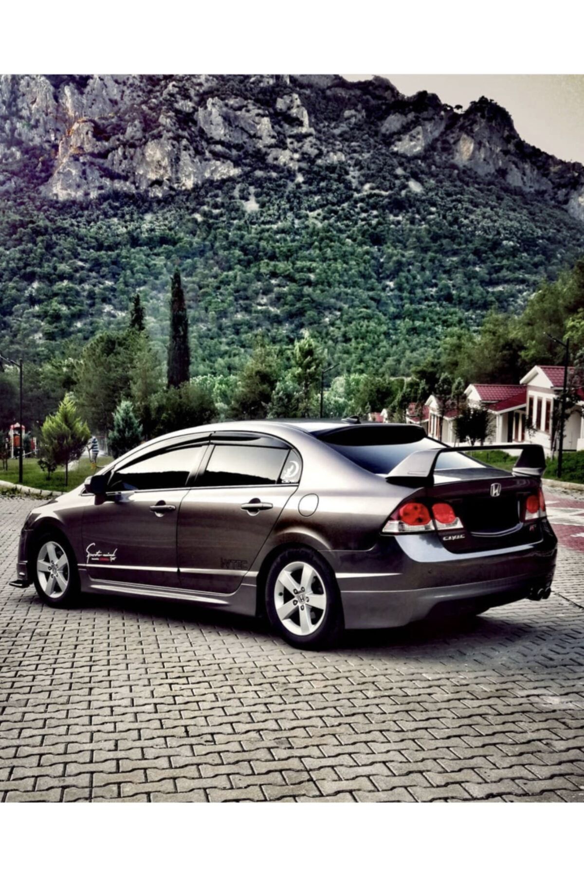 smartspoyler Honda Civic Fd6 Rr Spoiler Astarlı