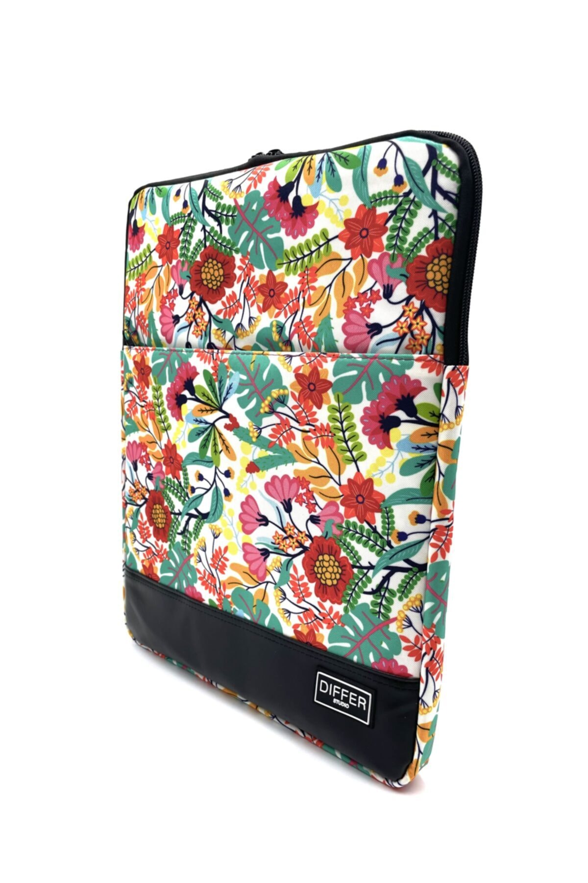 Differ Studio 15.6'' Inç Çiçek Desenli Laptop/macbook/notebook/tablet/evrak Kılıfı