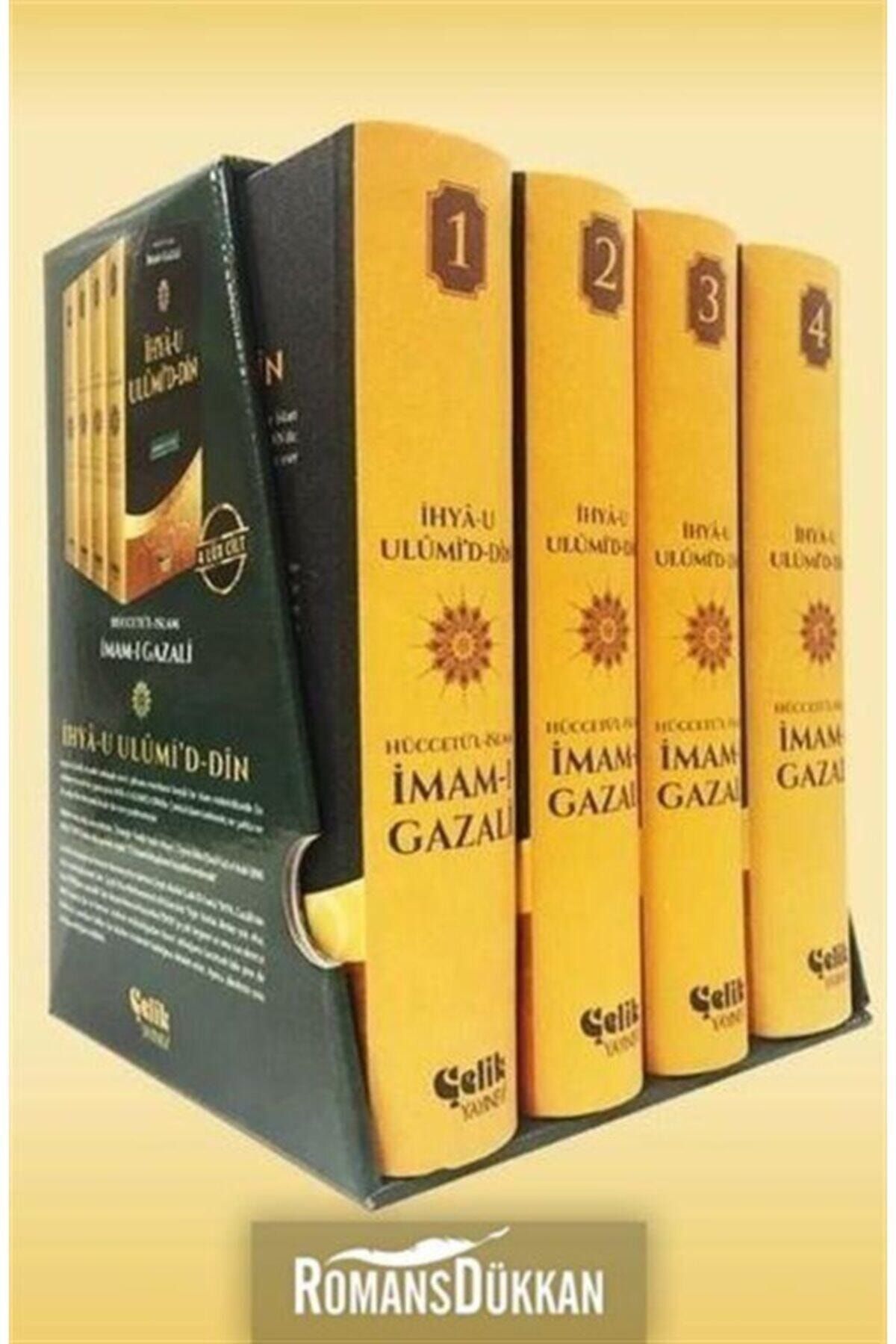 Çelik Yayınevi Ihya-u Ulumi'd Din 4 Cilt Takım Büyük Boy