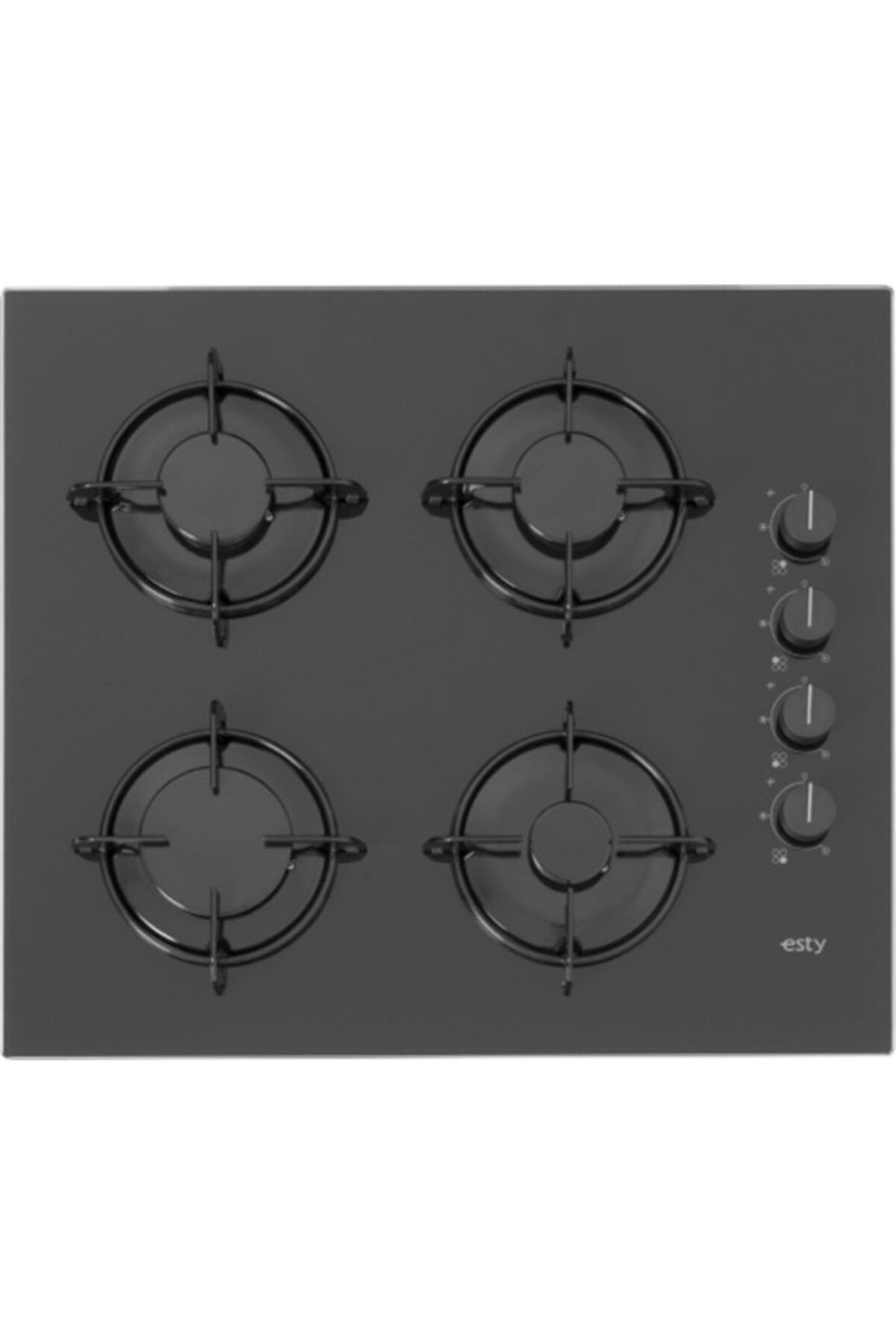 Esty Ankastre Set 2 2240 Siyah Davlumbaz 60 Cm - Aco5335b01 Ocak - Aef6602b01 Fırın