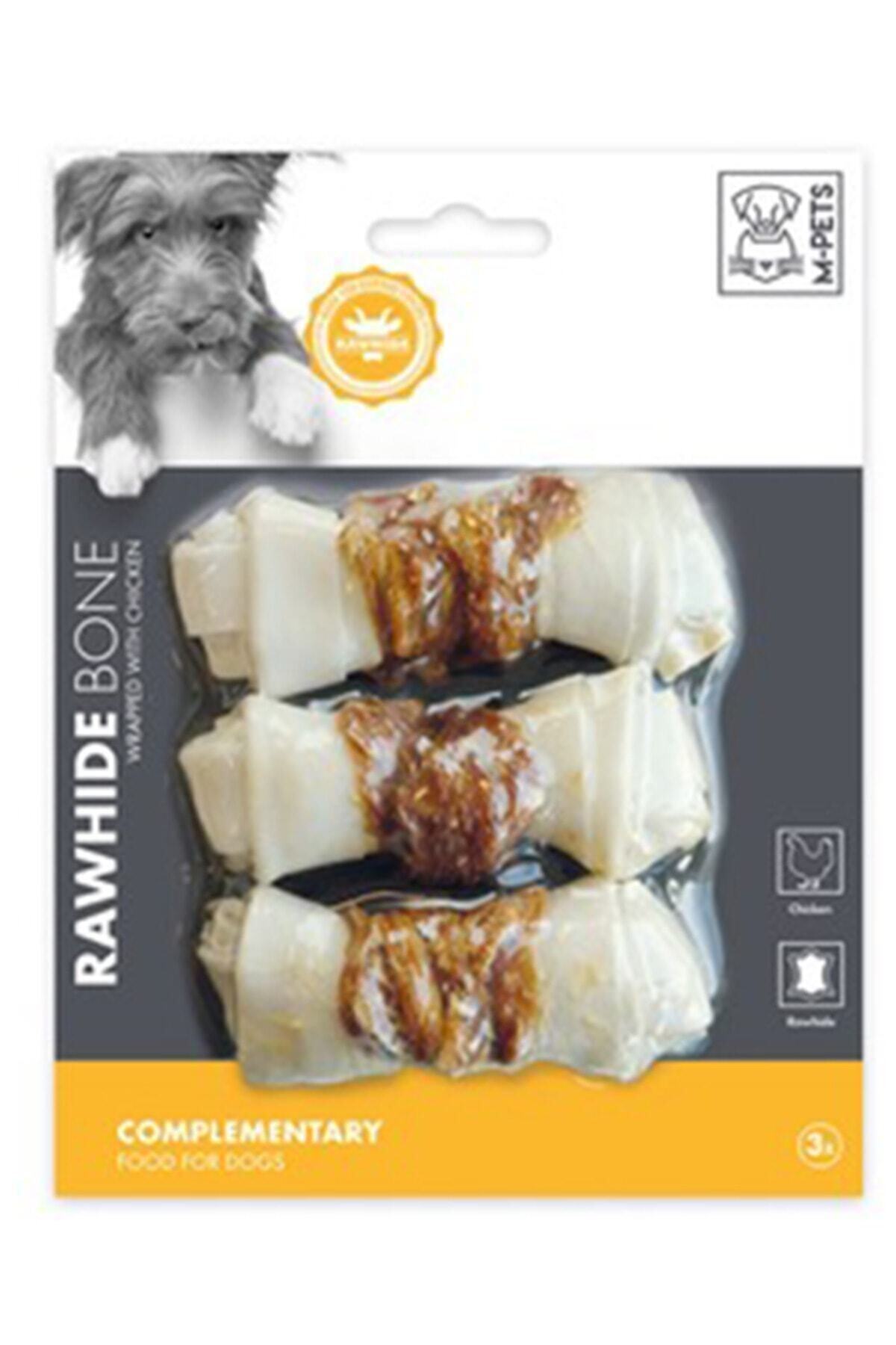 MPETS Tavuklu Kemik Sarma Köpek Ödülü 105gr 3'lü