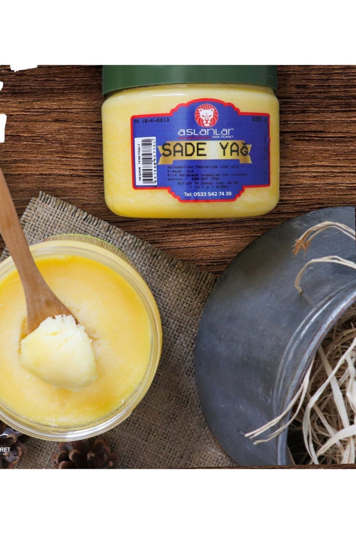 aslanlar şarküteri Aslanlar Sade Yağ (ghee Yağ) 500 G