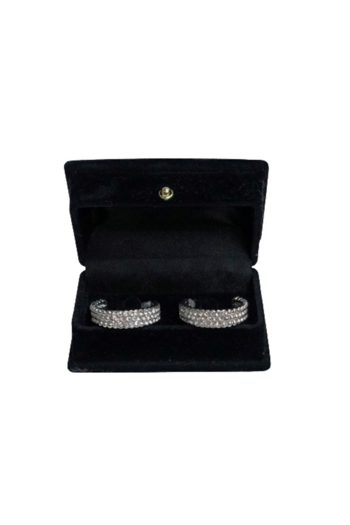 AMOR MAN Amor Woman Jewelry Çelik Zirkon Tamtur Taş Kaplama Özel Davet Gece-party Kadın Halka Küpe
