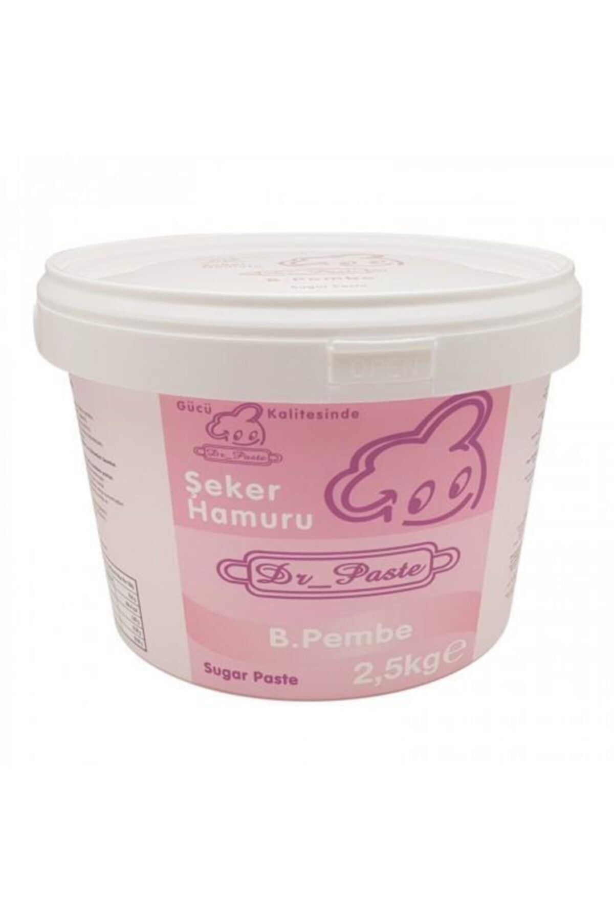 Dr.Paste Dr Paste Şeker Hamuru 2,5 Kg - Bebek Pembe