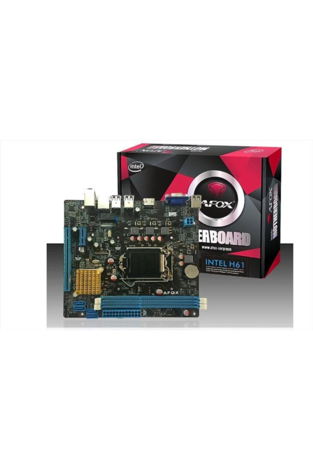 Afox Ih61-ma7 H61 Ddr3 Vga Lan Matx Hdmı 1155p Anakart