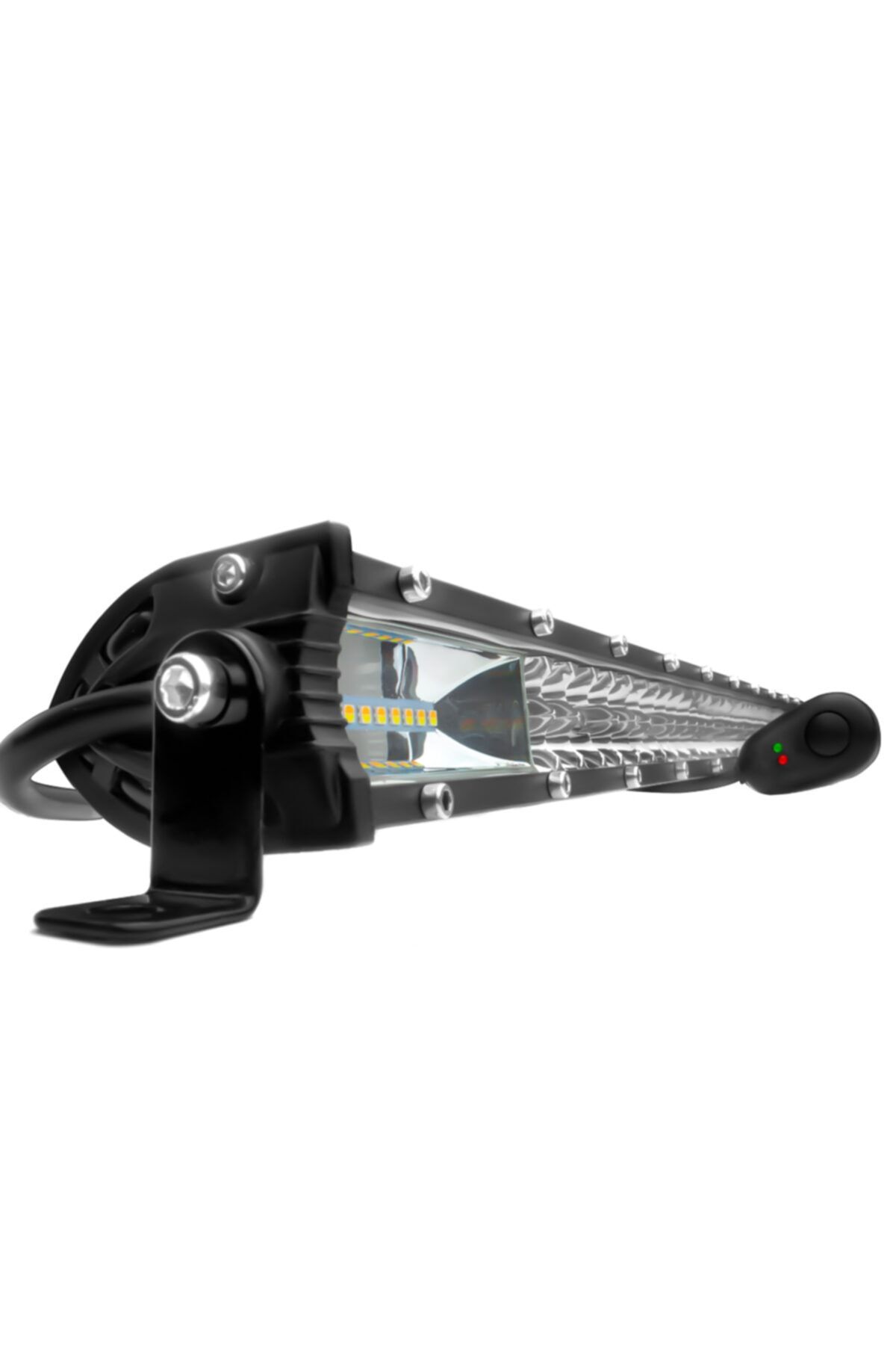 Waxen 100led 300w Off Road Led Bar Kumandalı Kombo Projektör 80cm Sarı Beyaz Çakar 12v