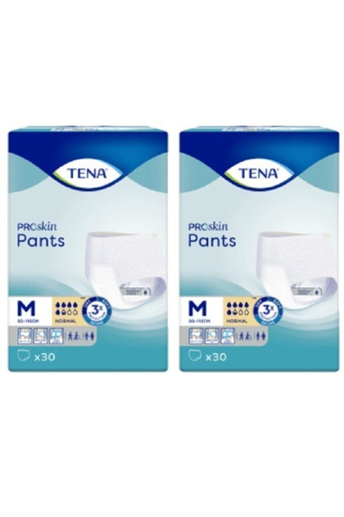 TENA Normal Emici Külot Medium 60 Adet 30luk 2 Paket