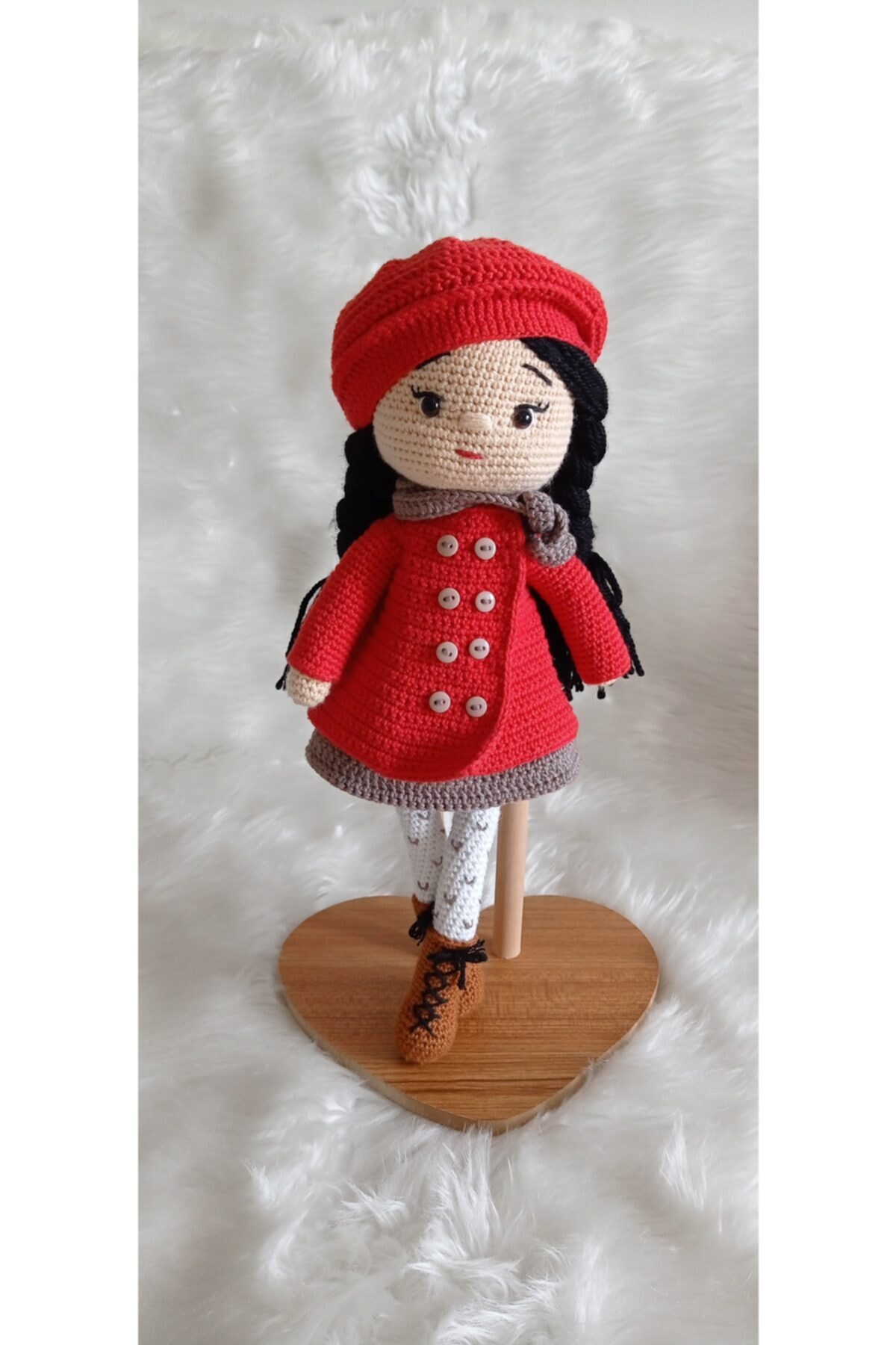 Aylin Soyugüzel Amigurumi Amigurumi Kış Bebeği Organik Oyuncak