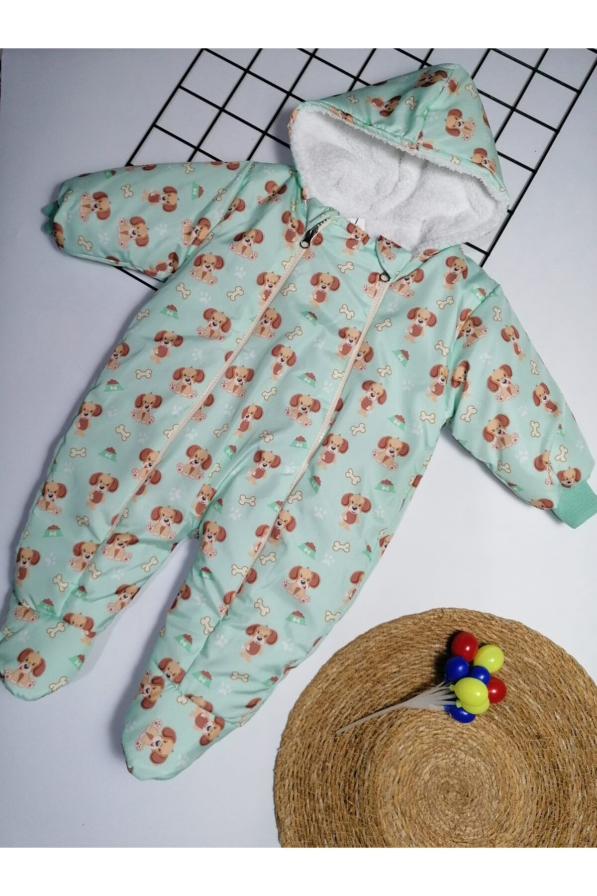 Baby Yogi Unisex Sincaplı Tulum
