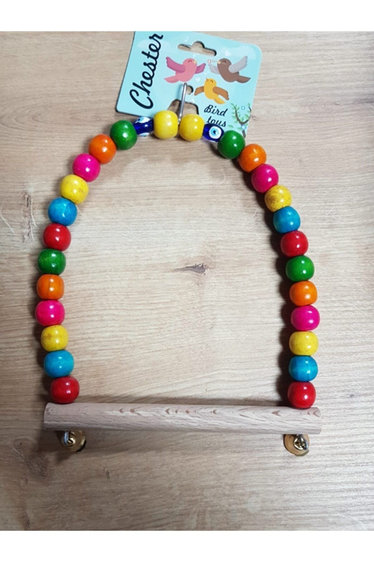 chester Ahşap 15 Cm Kuş Salıncağı