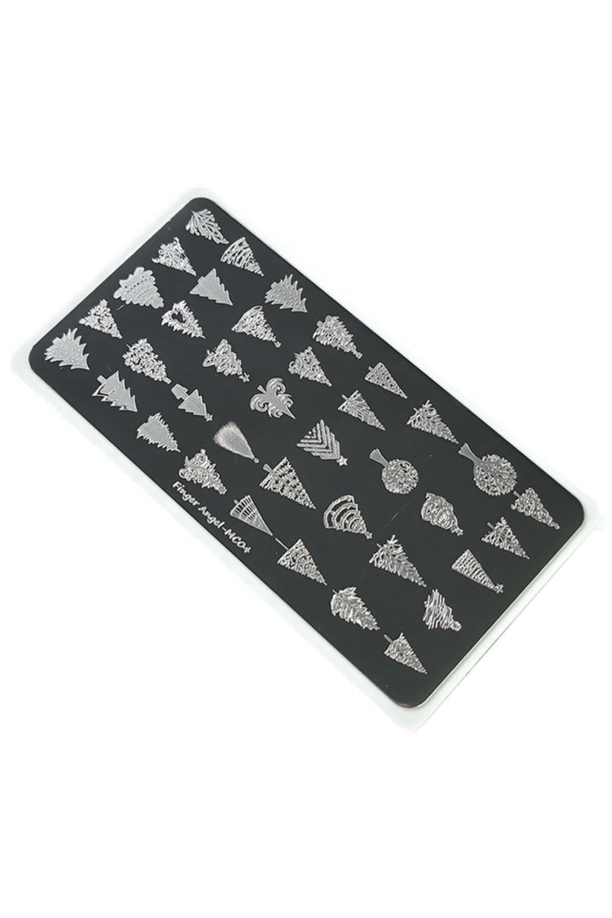 aba nails Nail Art Stamping Baskı Plakası Mc04