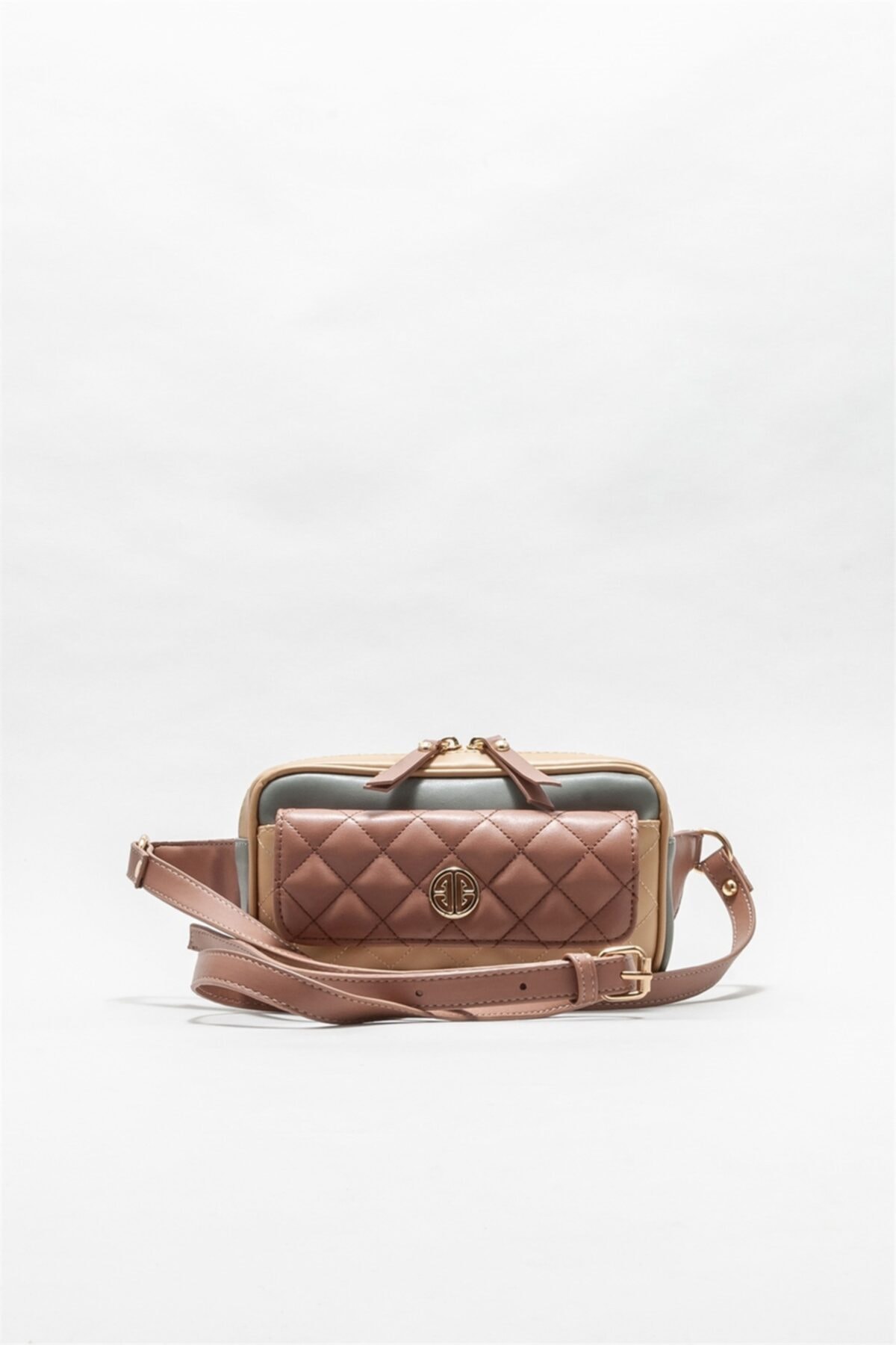 Elle Shoes Naturel Kadın Bel Çantası