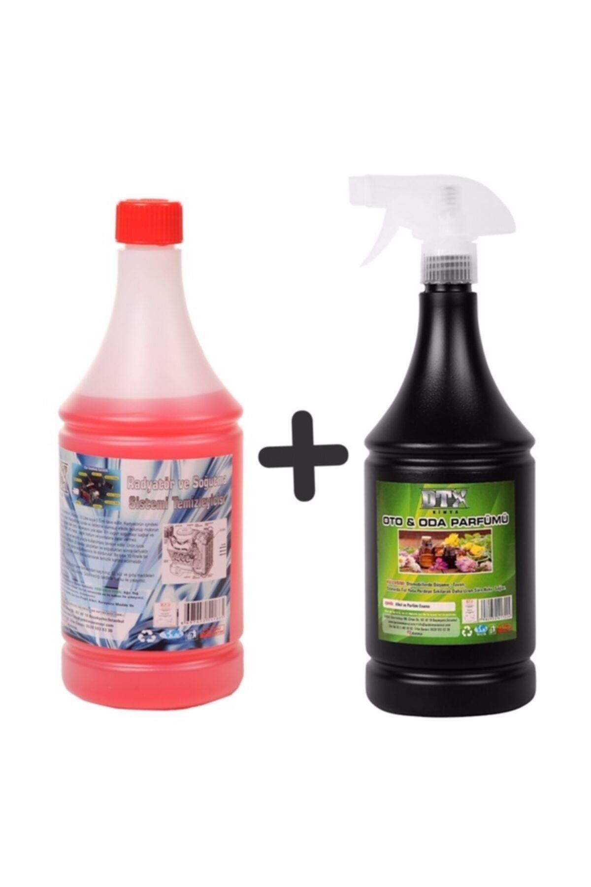 Dtx Kimya Oto Kalorifer Ve Petek Temizleme Ilacı (solventli) 1 Lt & Oto , Ev Ve Ortam Kokusu 500 Ml