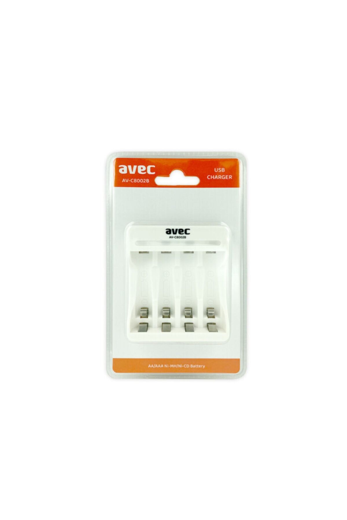 AVES Avec Av-c8002b Aa/aaa 4lü Usb Şarj Cihazı