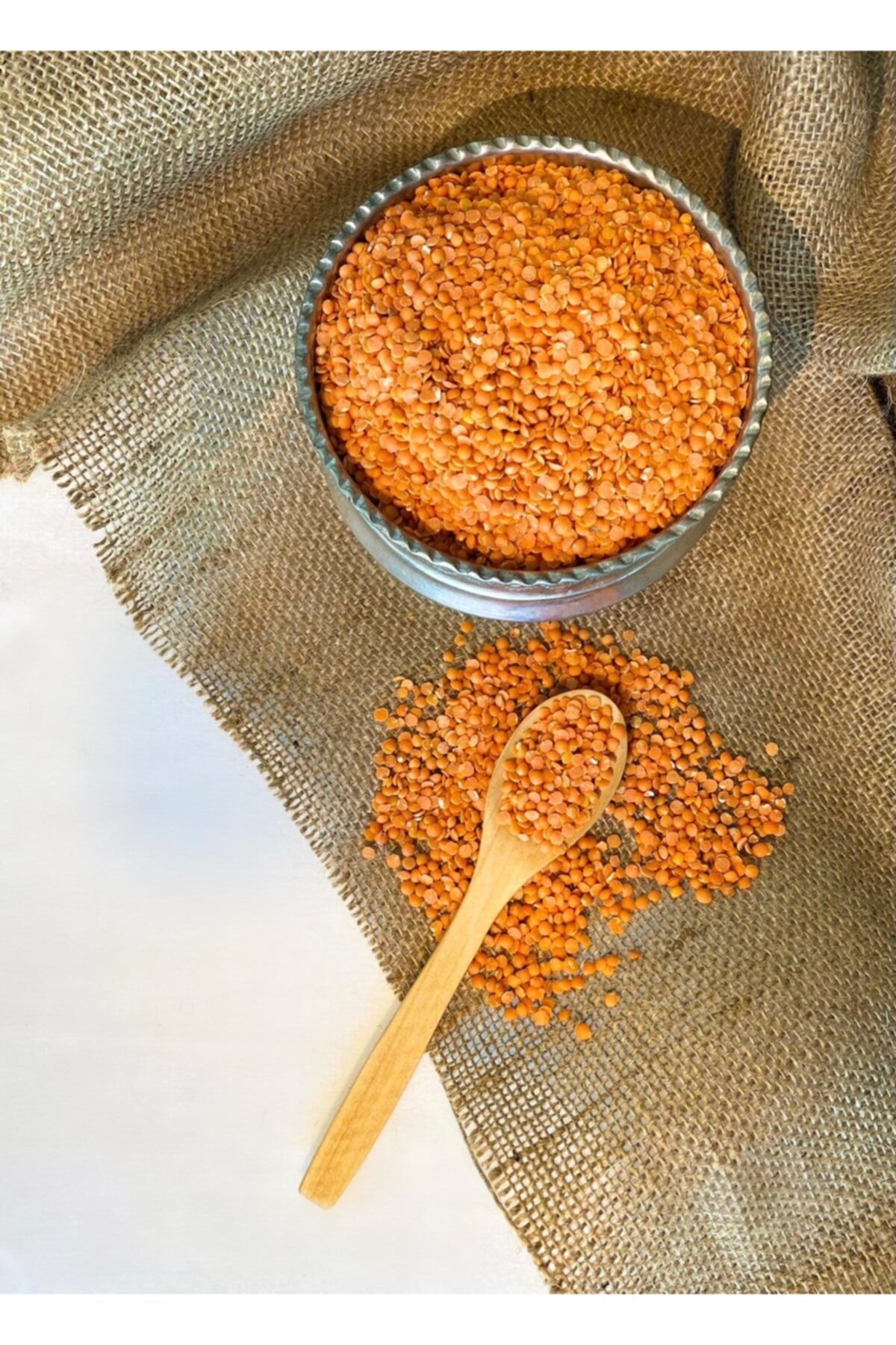 Kybele Doğal Kırmızı Mercimek 25 kg