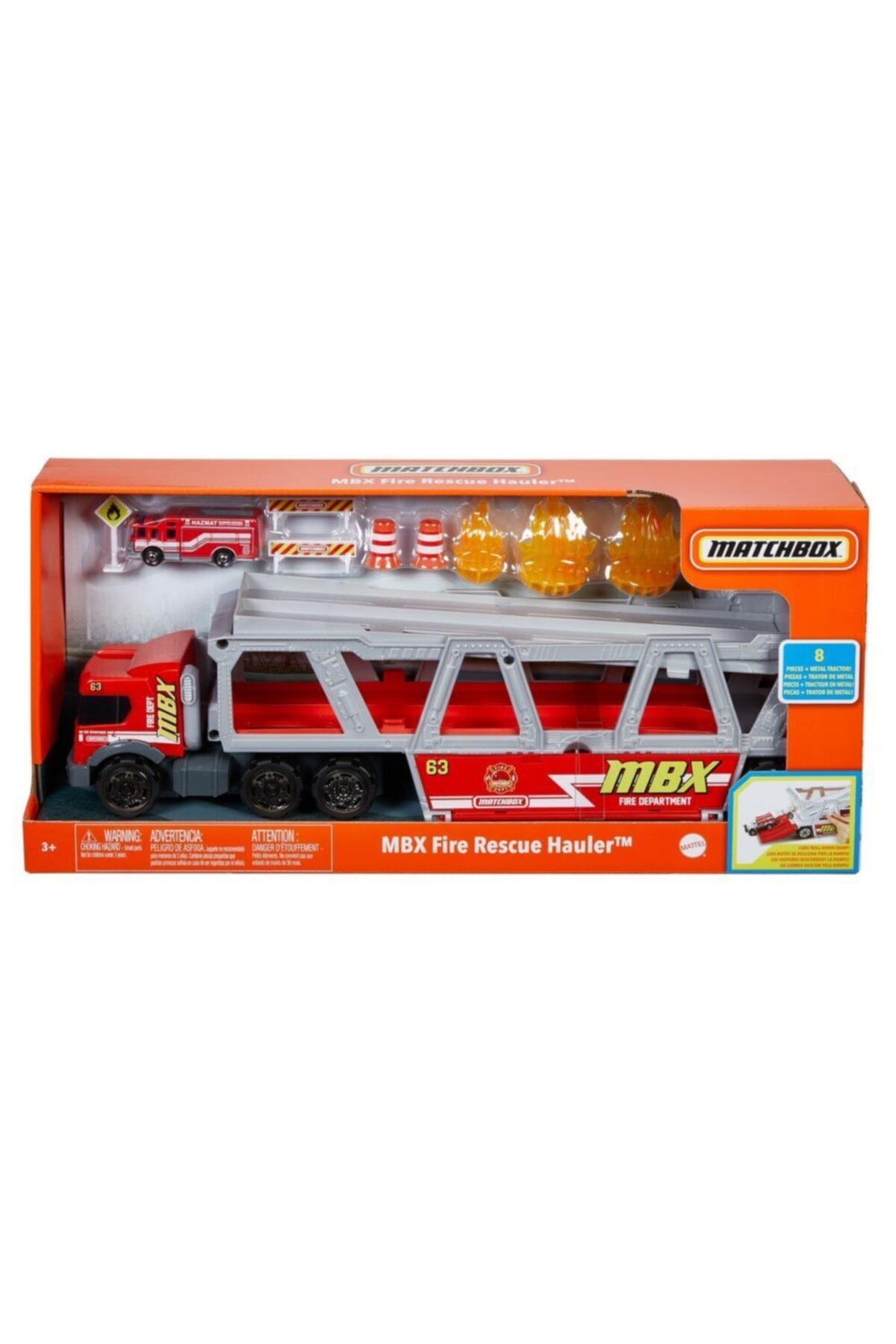 mattel Matchbox Taşıyıcı Itfaiye Tırı Oyun Seti Gwm23