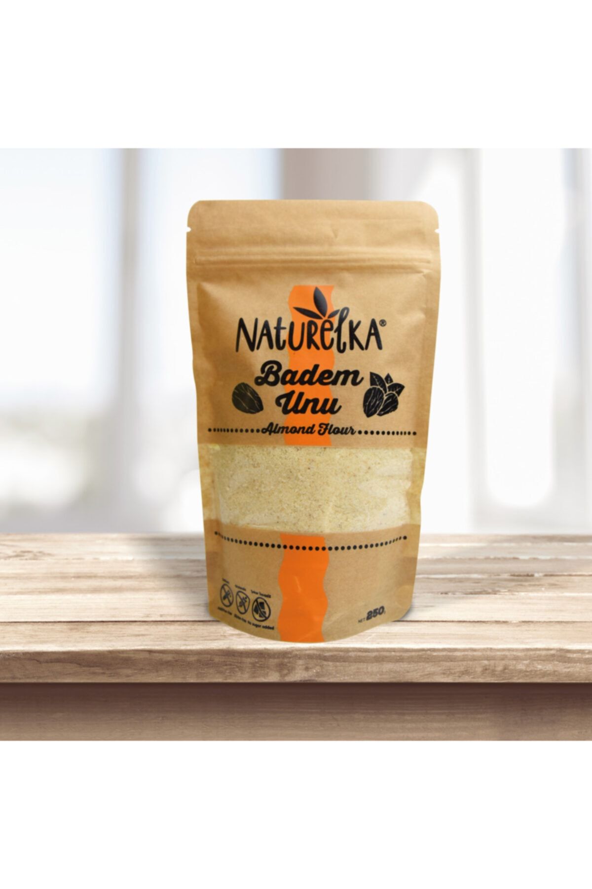 Naturelka Glutensiz Badem Unu 250 gr
