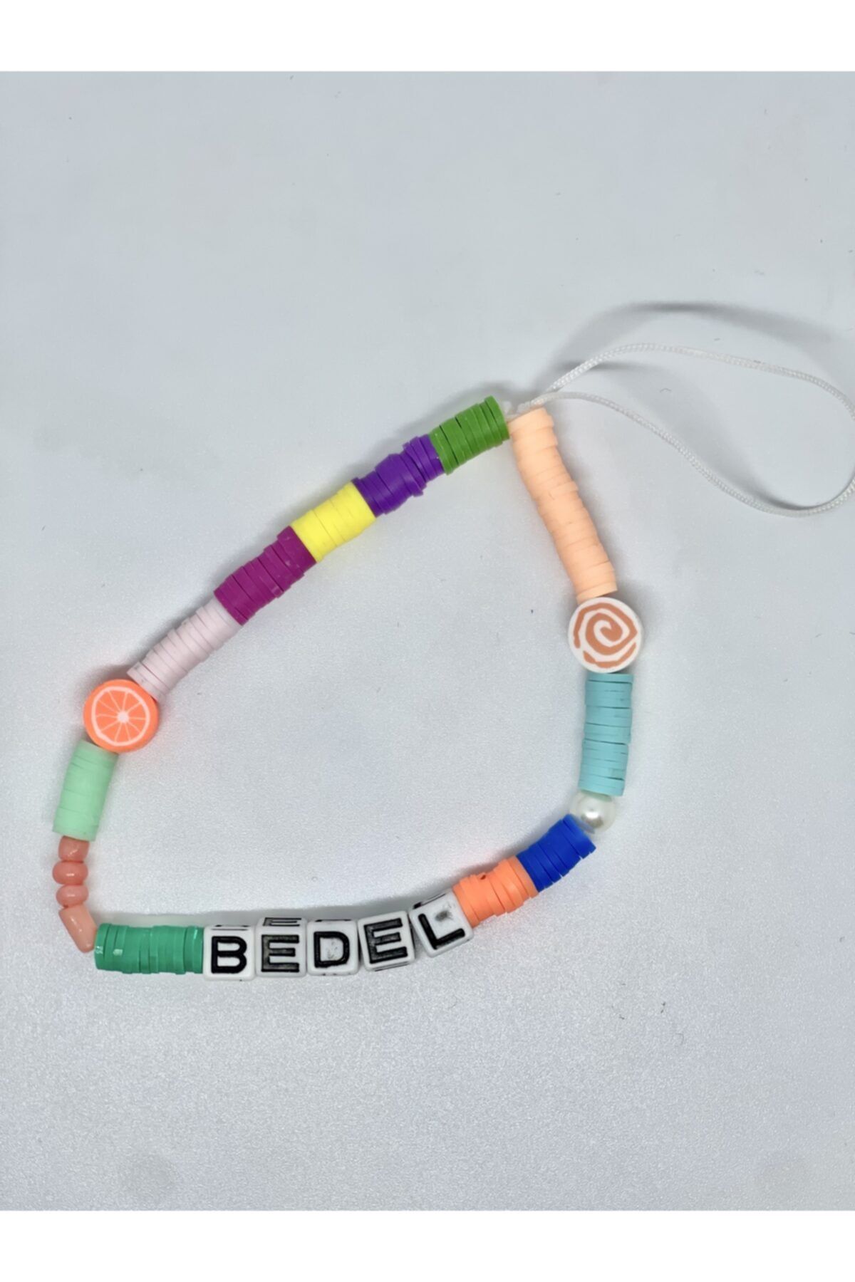 CAS accessories Bedel Yazılı Telefon Charmı